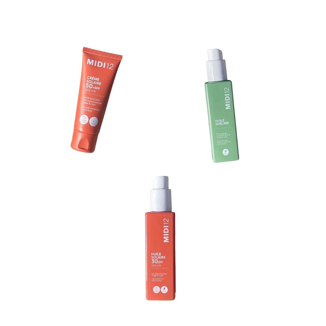 1MD0424-013 [MIDI 12] 打造完美日光浴的防曬護理流程組合套裝 #MI-SOLC5/MI-SOL3/MI-SUB (EU)