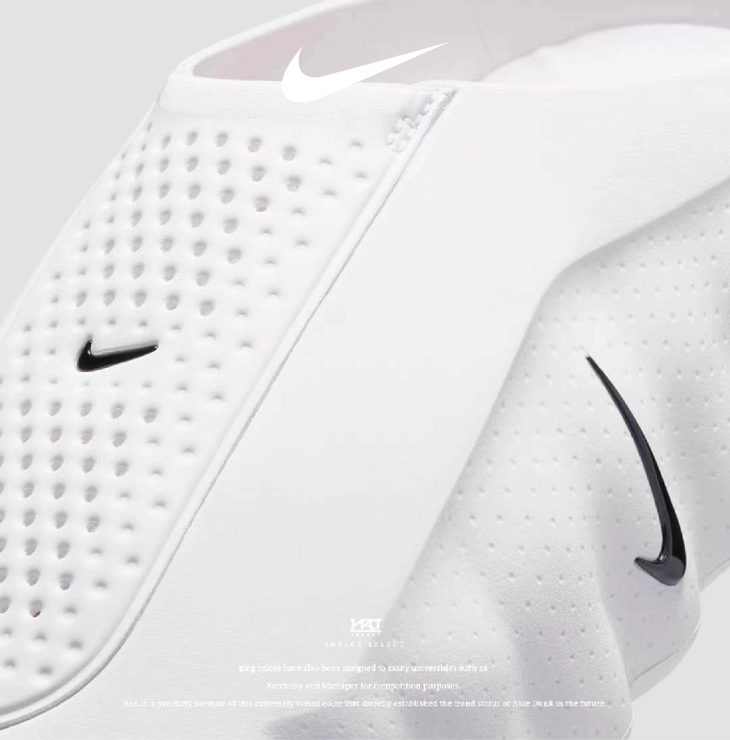 Nike Mind 001「White/Speed Red」恢復拖鞋 HQ4307-101