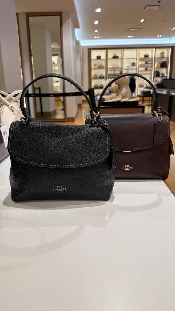 YP060 Coach Emory 手提翻蓋包 26x18cm