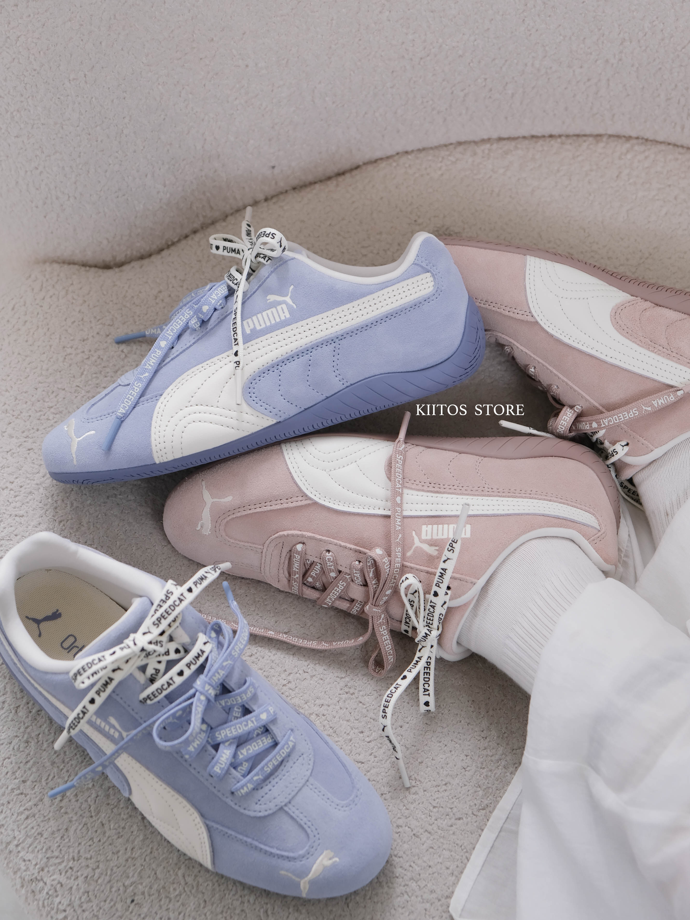 【預購】Puma speedcat 愛心 雙鞋帶 賽車鞋 麂皮 2色 408130