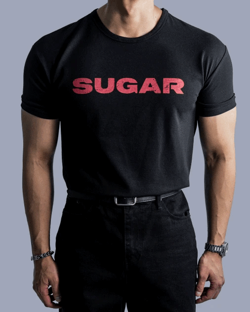 SUGAR 肌肉短袖T恤