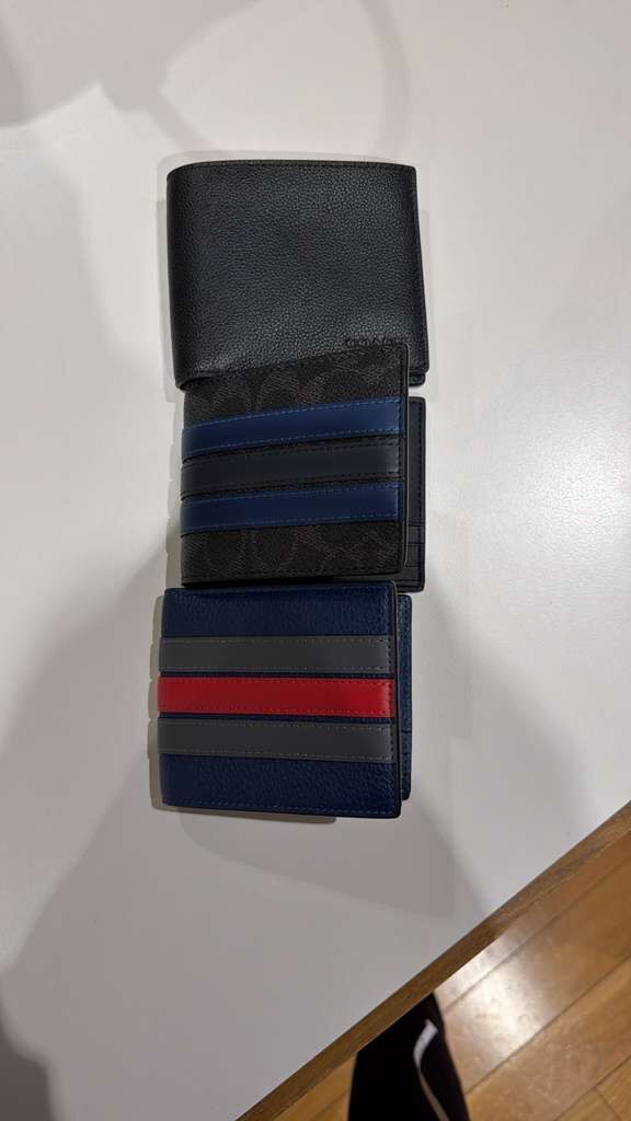 YP061 Coach Canva 男士3-In-1短銀包