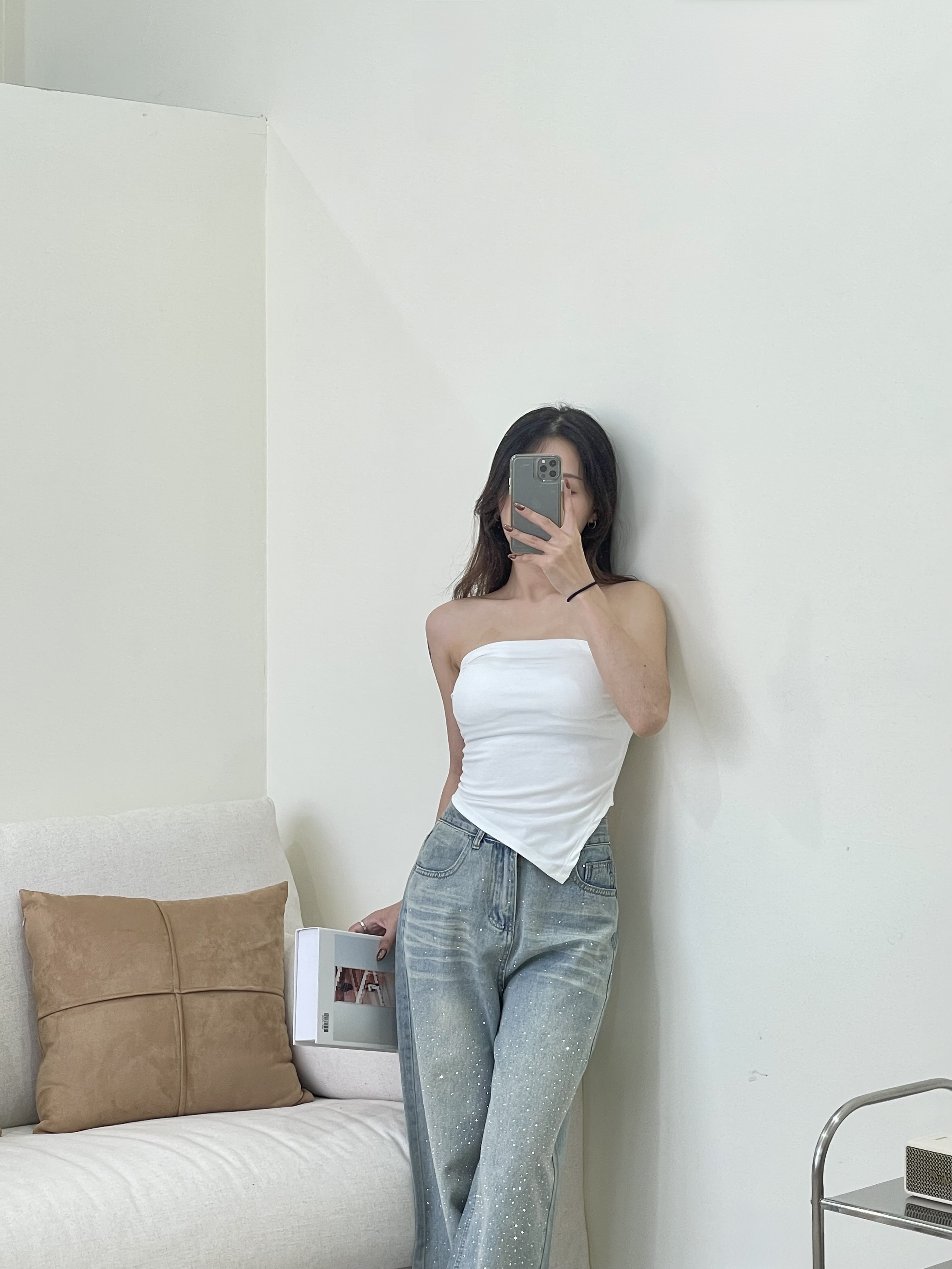 設計款剪裁 不規則Bra Top!