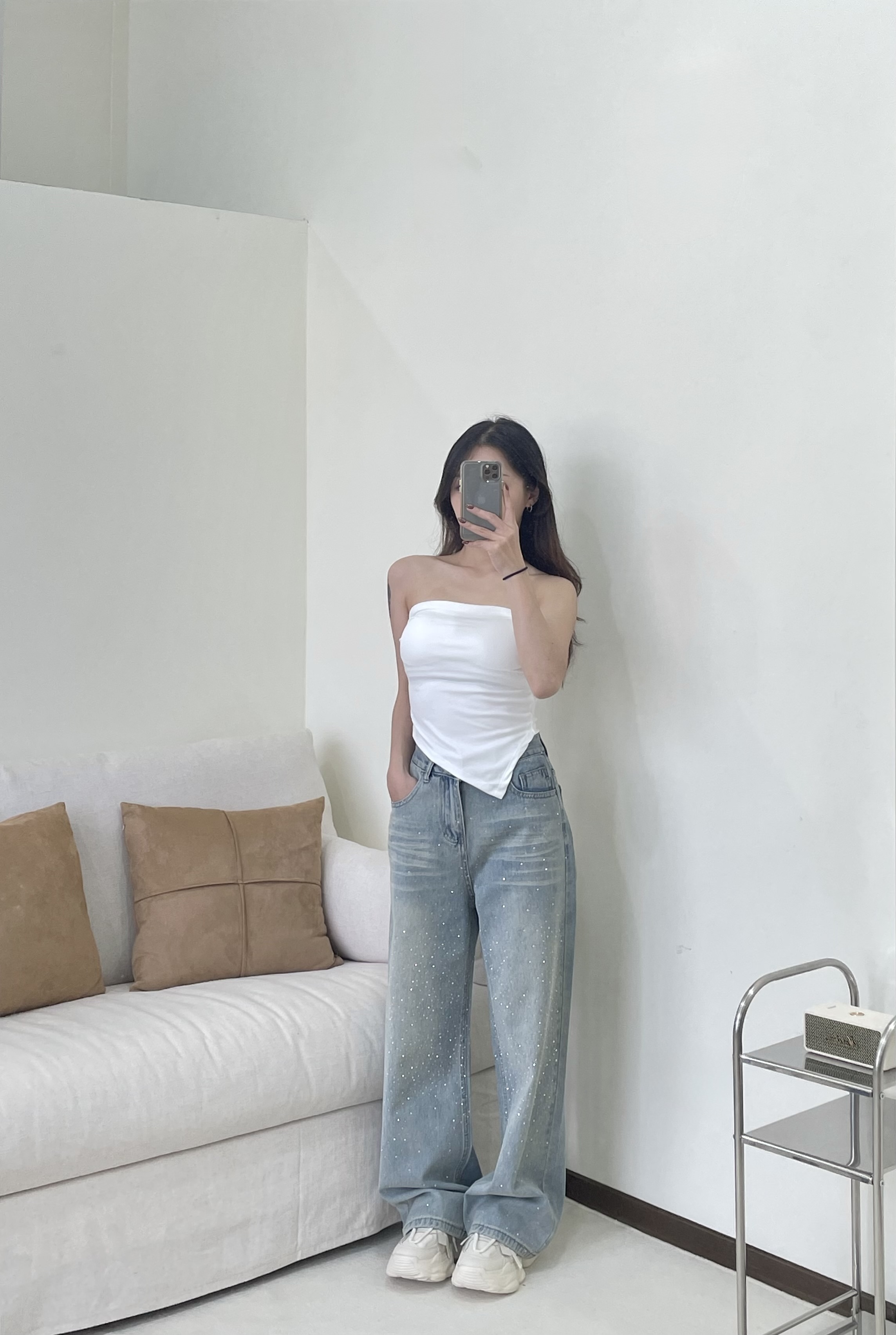 設計款剪裁 不規則Bra Top!