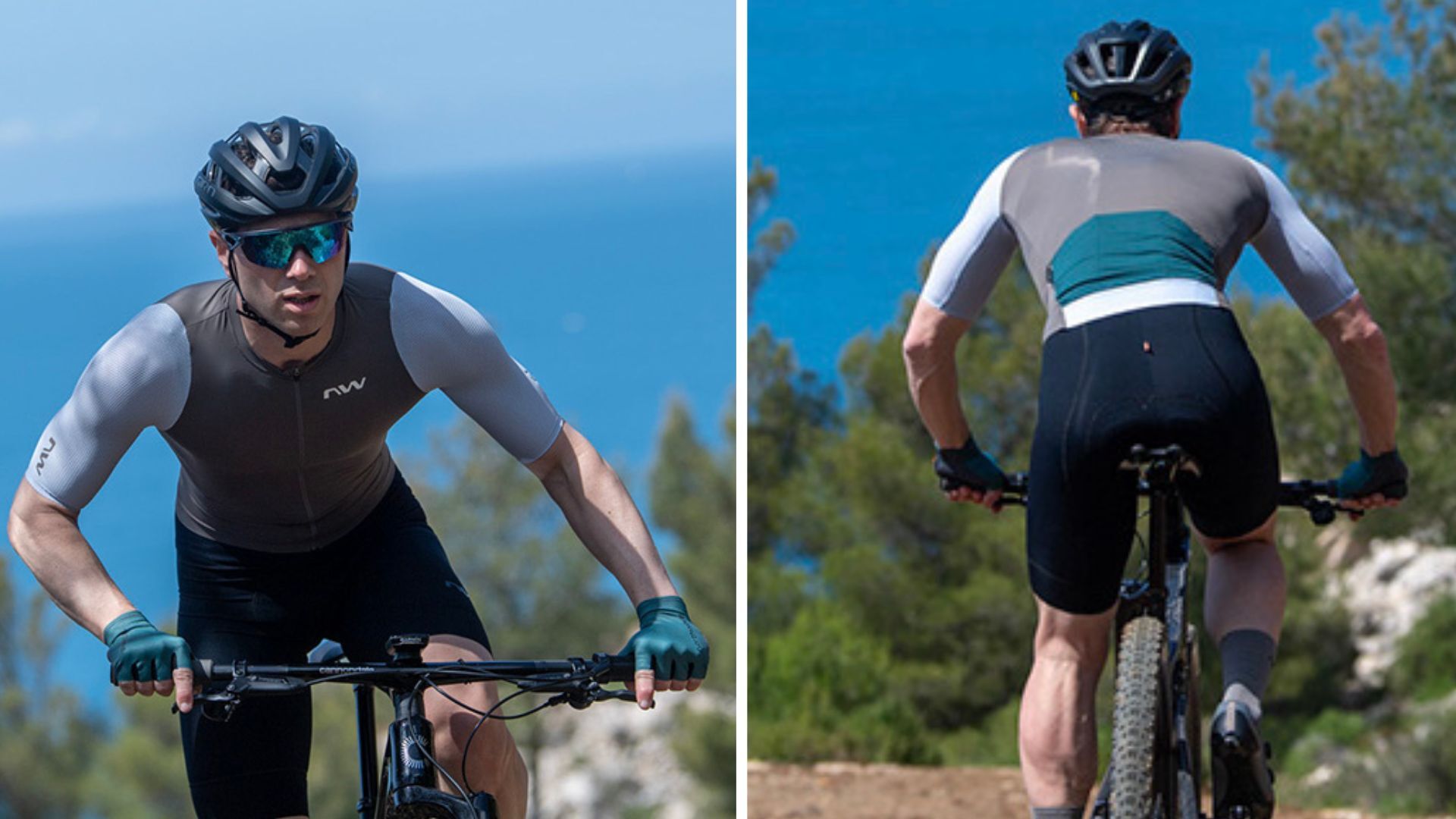 Northwave-Extreme-Evo-撞色工藝細節-Sand-Ice-Grey