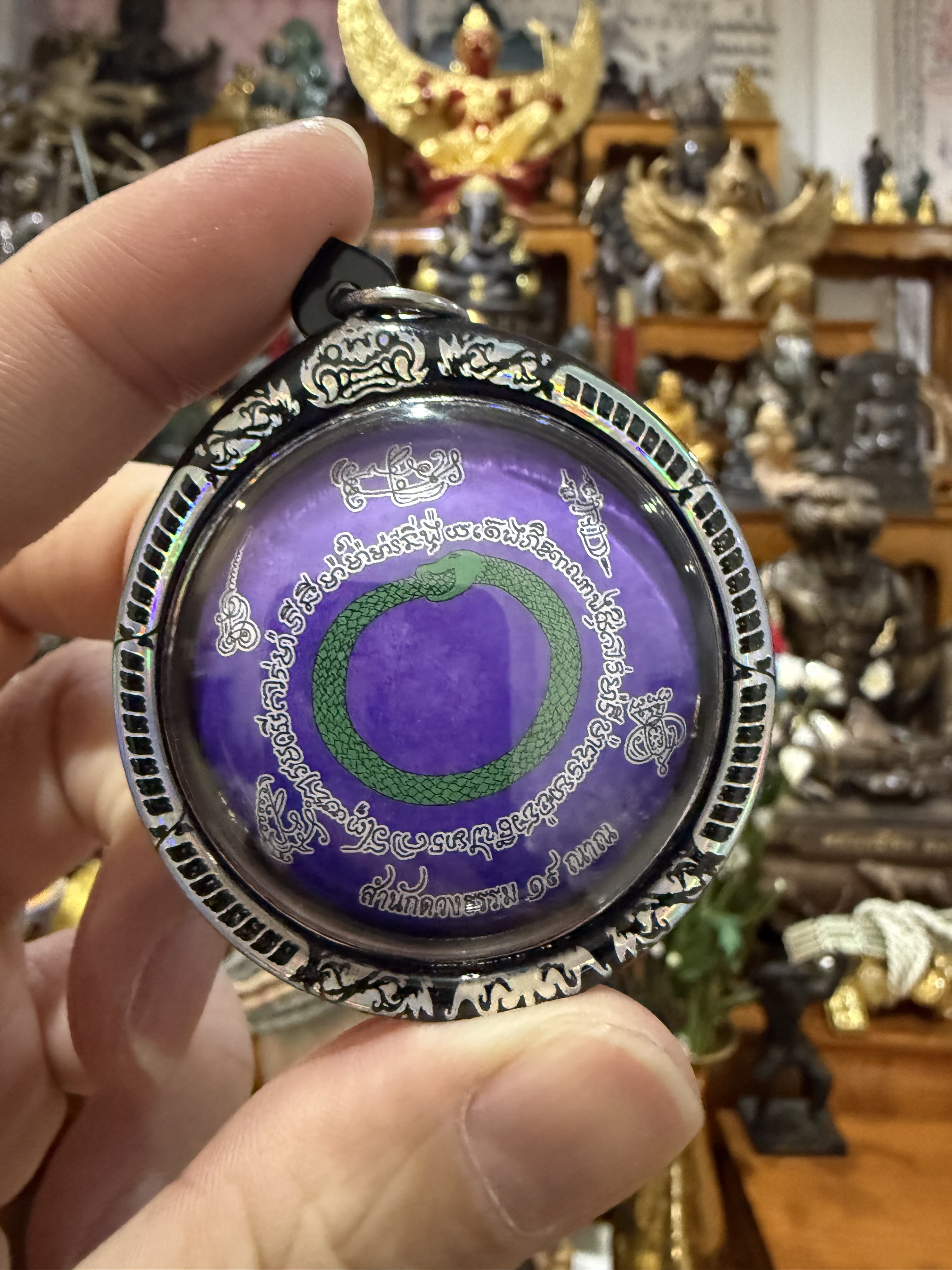 靈蛇喫尾巴 無窮力量護身符（KE138）