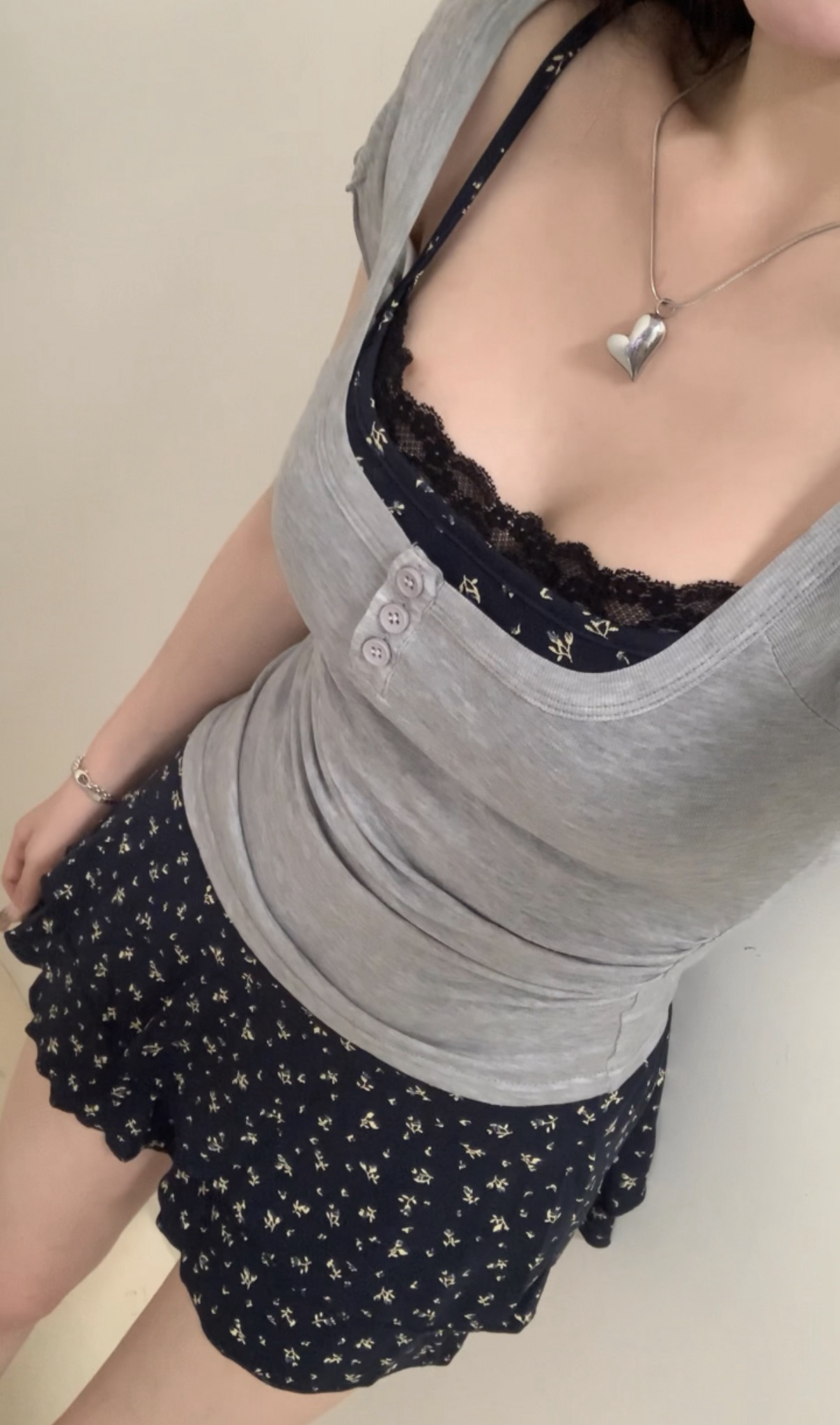 《不經意的美麗✨》碎花洋裝兩件套🌸