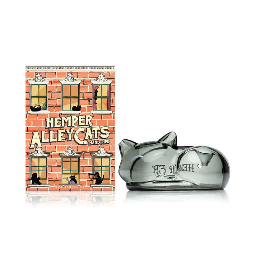 🇺🇸Hemper - Alley Cats Glass Pipe 黑貓玻璃煙斗