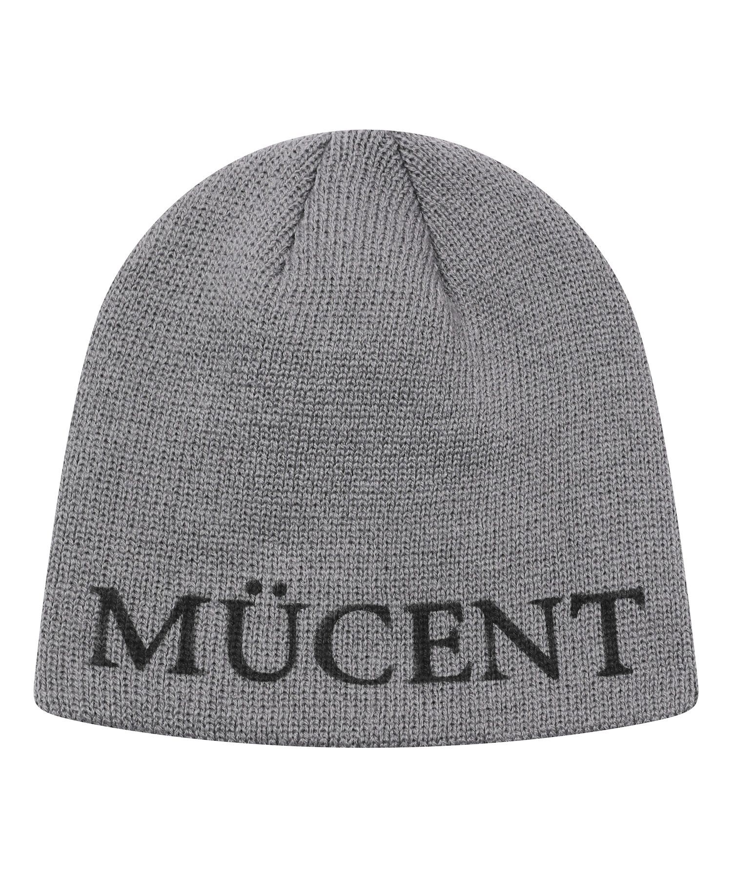 MUCENT 噴印 Logo 針織毛帽 P0000CHT