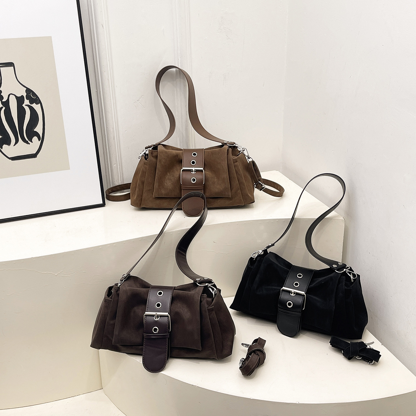 Korean Lazy Style Shoulder Commuter Bag