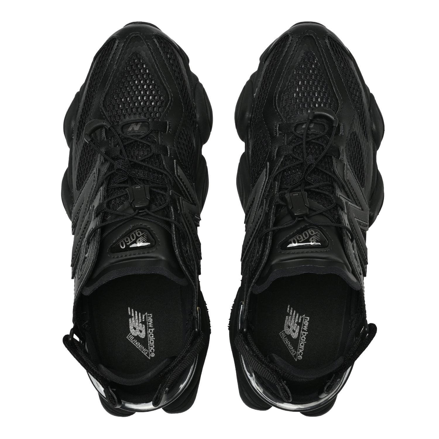 預購┃new balance 9060 summer U90604SC 全黑網布涼鞋魔鬼氈