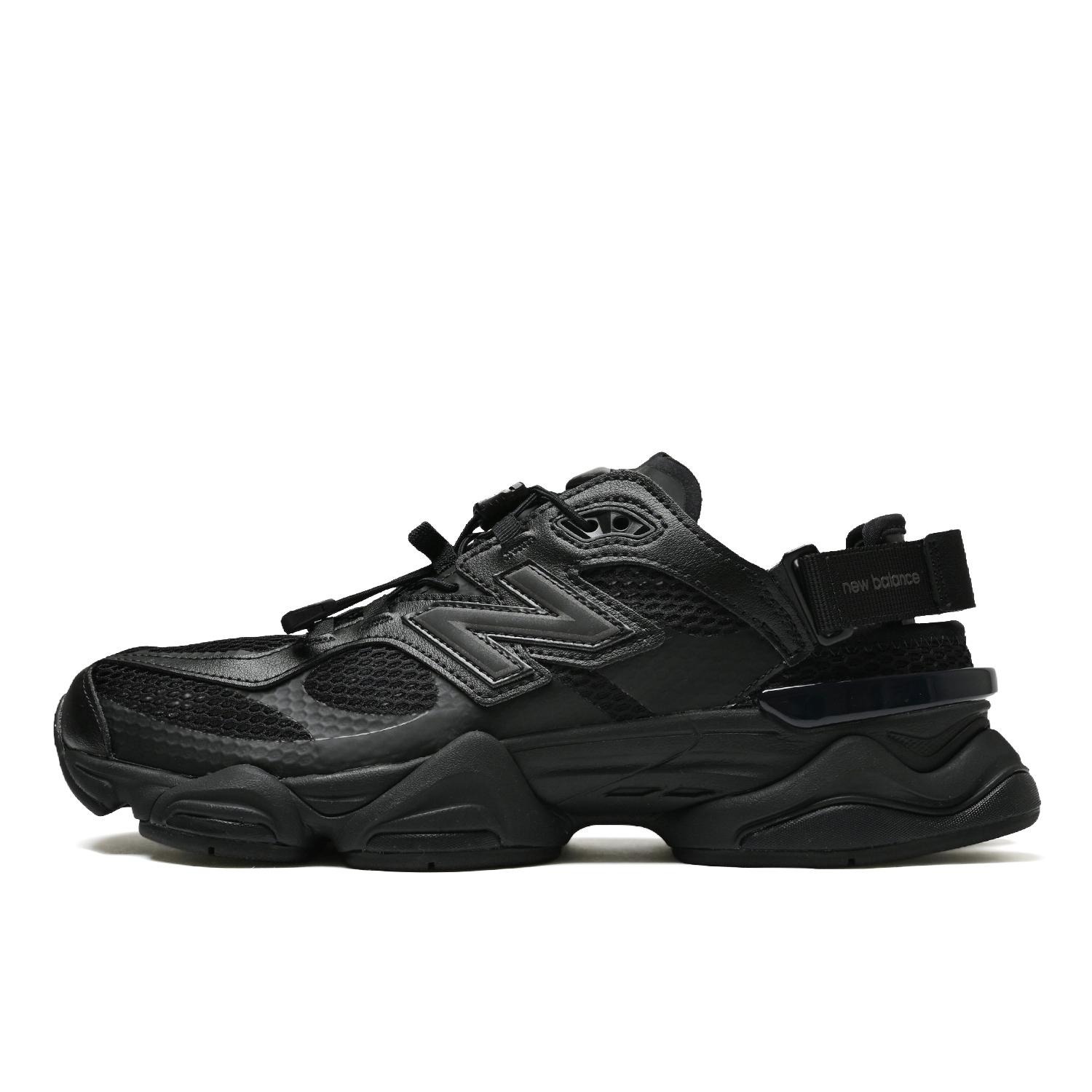 預購┃new balance 9060 summer U90604SC 全黑 網布 涼鞋 魔鬼氈