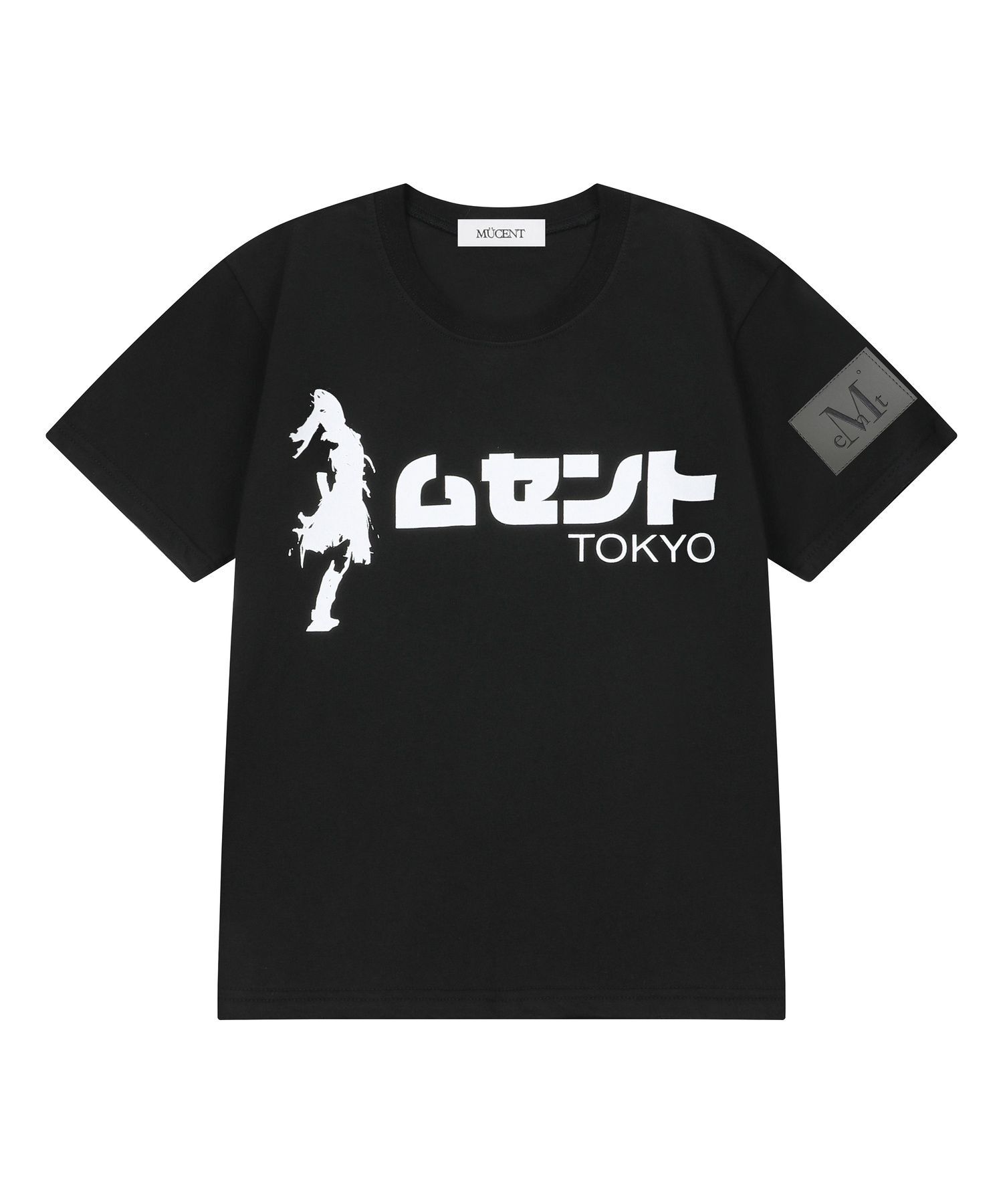 MUCENT 東京日文字母短袖T恤 P0000CFZ