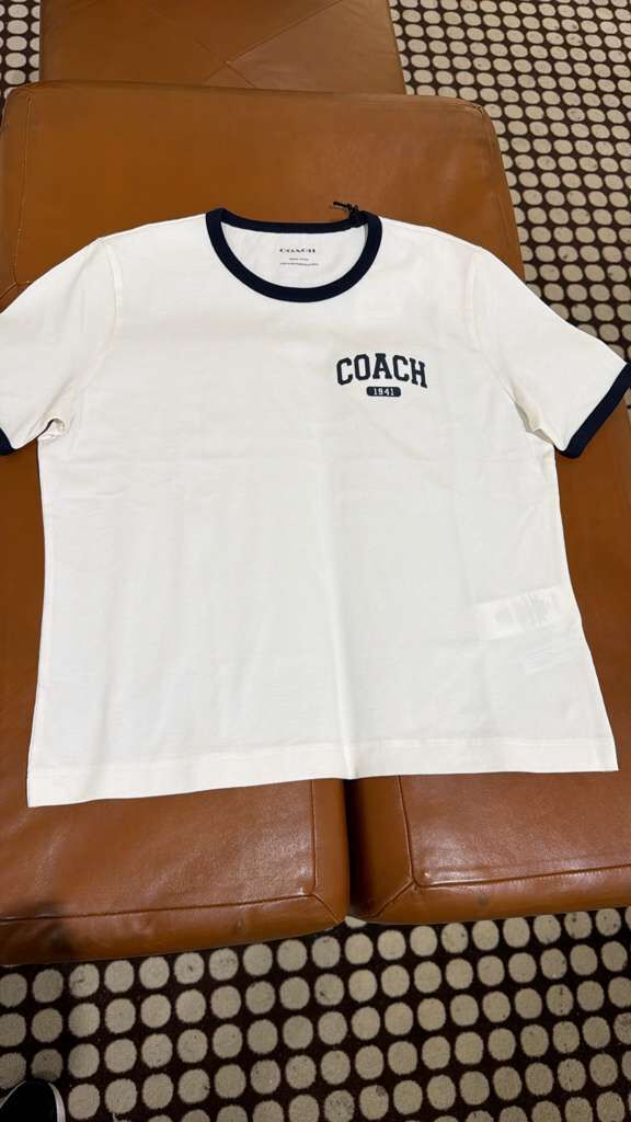 YP081 Coach 1941 白色圓領短袖 女裝TEE