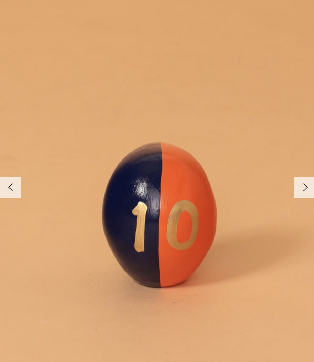 【BEAMS JAPAN 10週年】8.5cm達摩 0423發售【別注】白河だるま総本舗 / ふたつの願いだるま