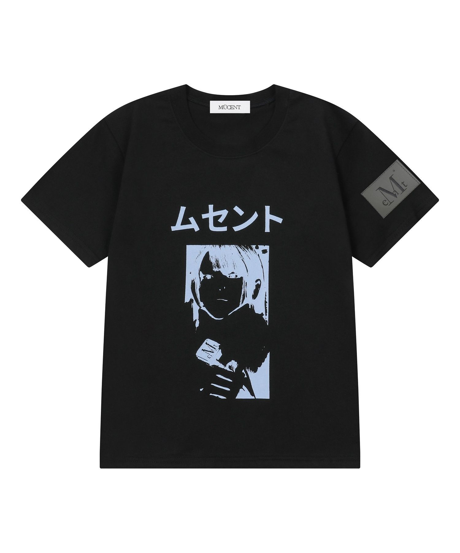 MUCENT Euraki 日文字母印花短袖T恤 P0000CFX