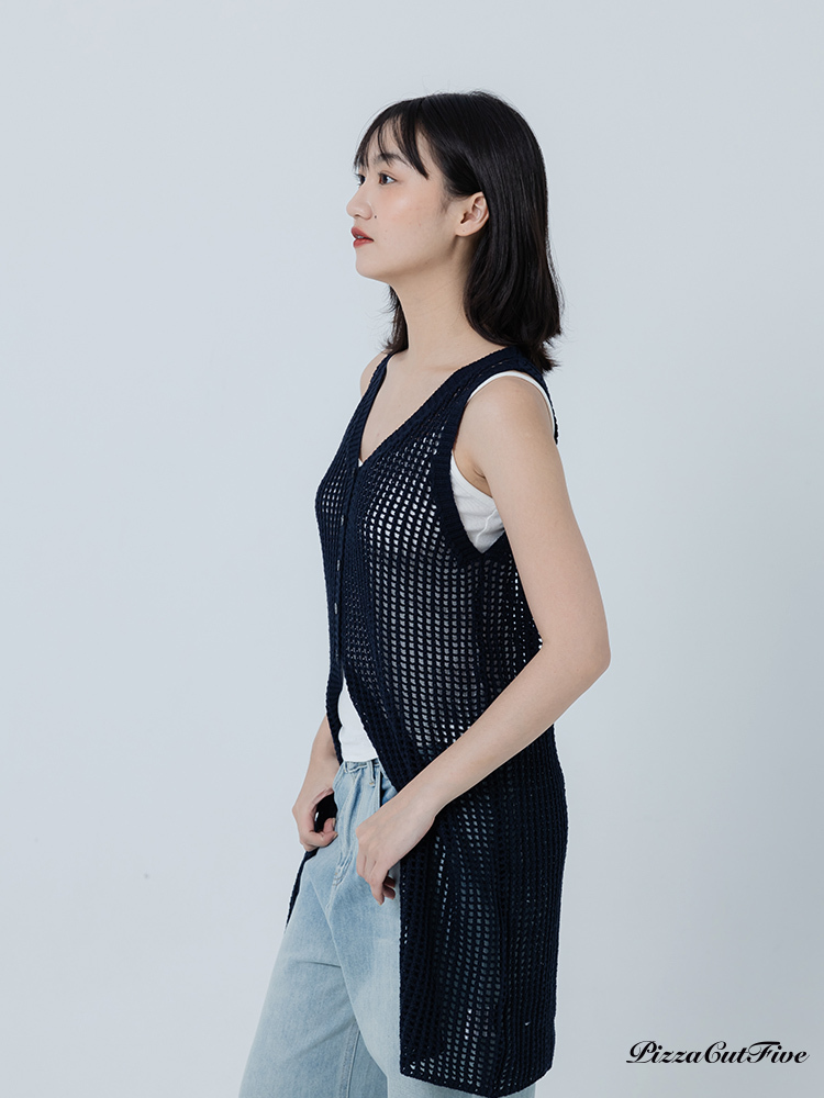 網狀造型背心 PizzaCutFive PCF262411009