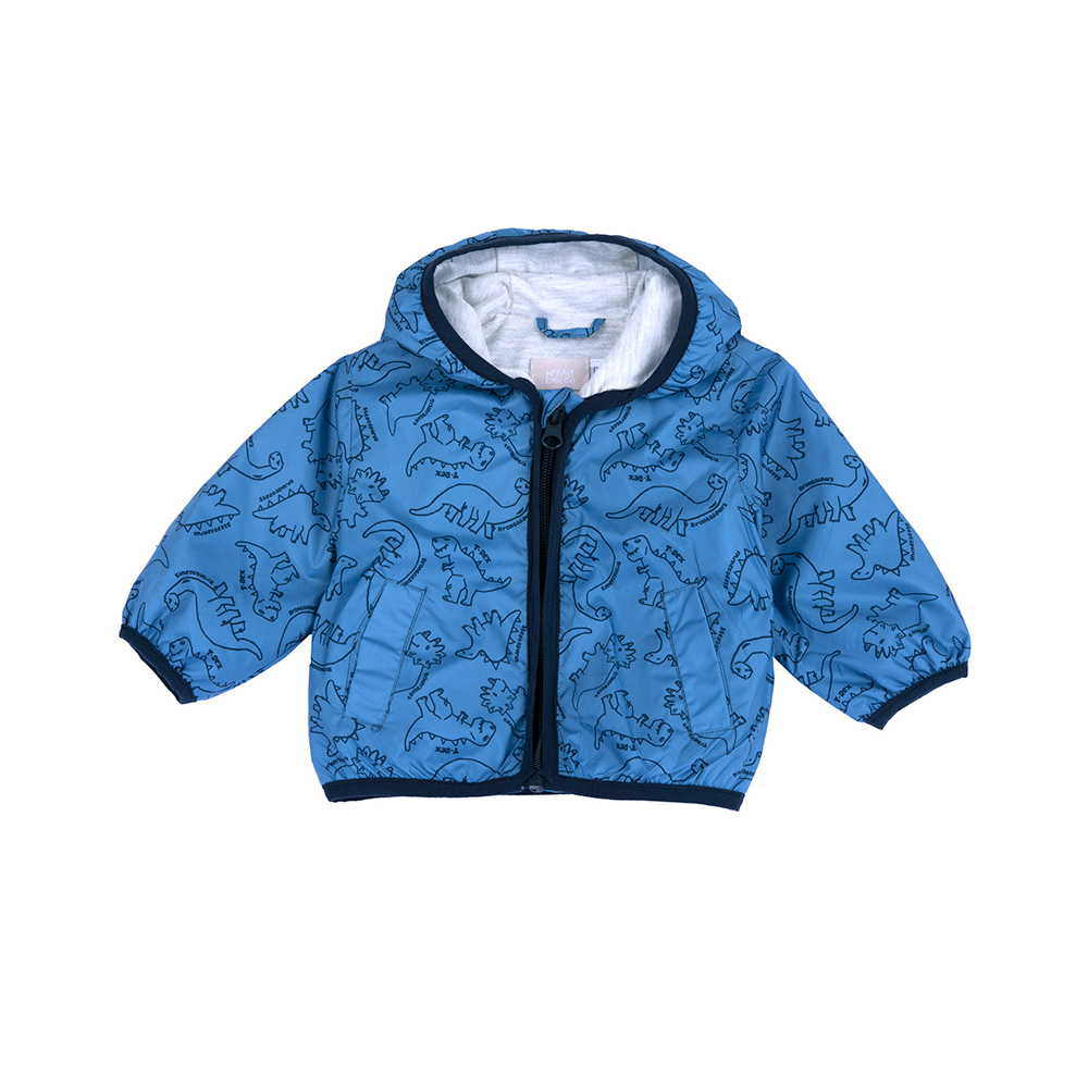 海島燈塔-滿版恐龍連帽外套 C