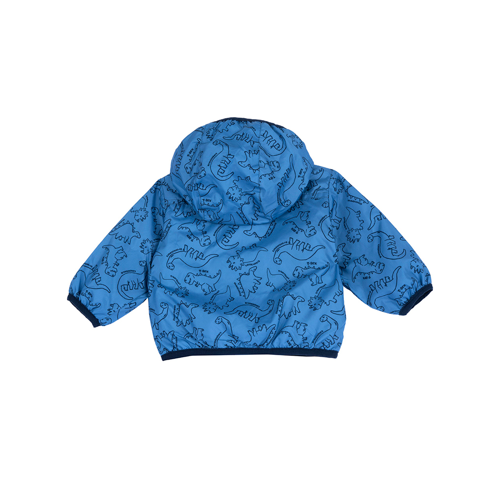 海島燈塔-滿版恐龍連帽外套 C