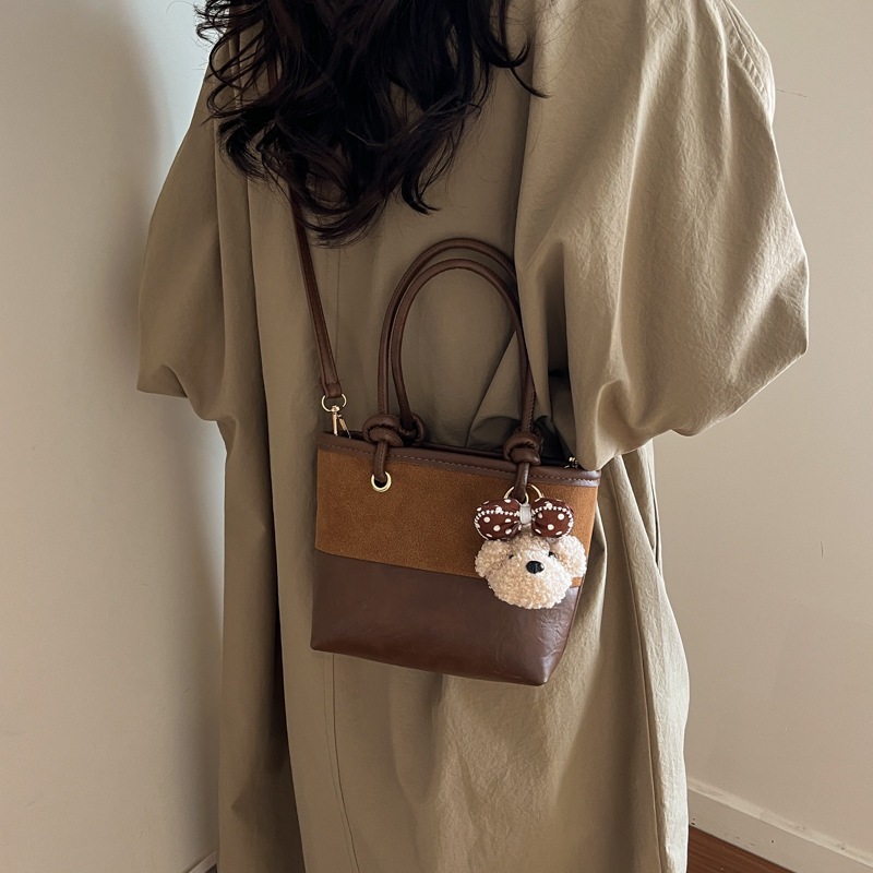 Vintage Bucket Shoulder Crossbody Bag