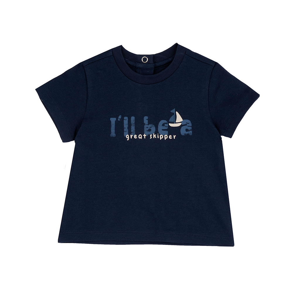 海洋帆船-印圖短袖上衣