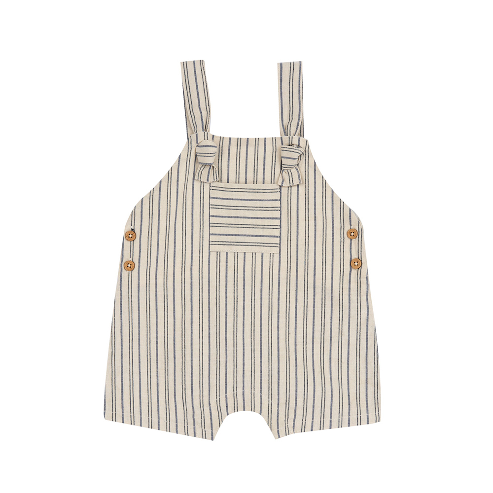 海洋帆船-直條背心短褲