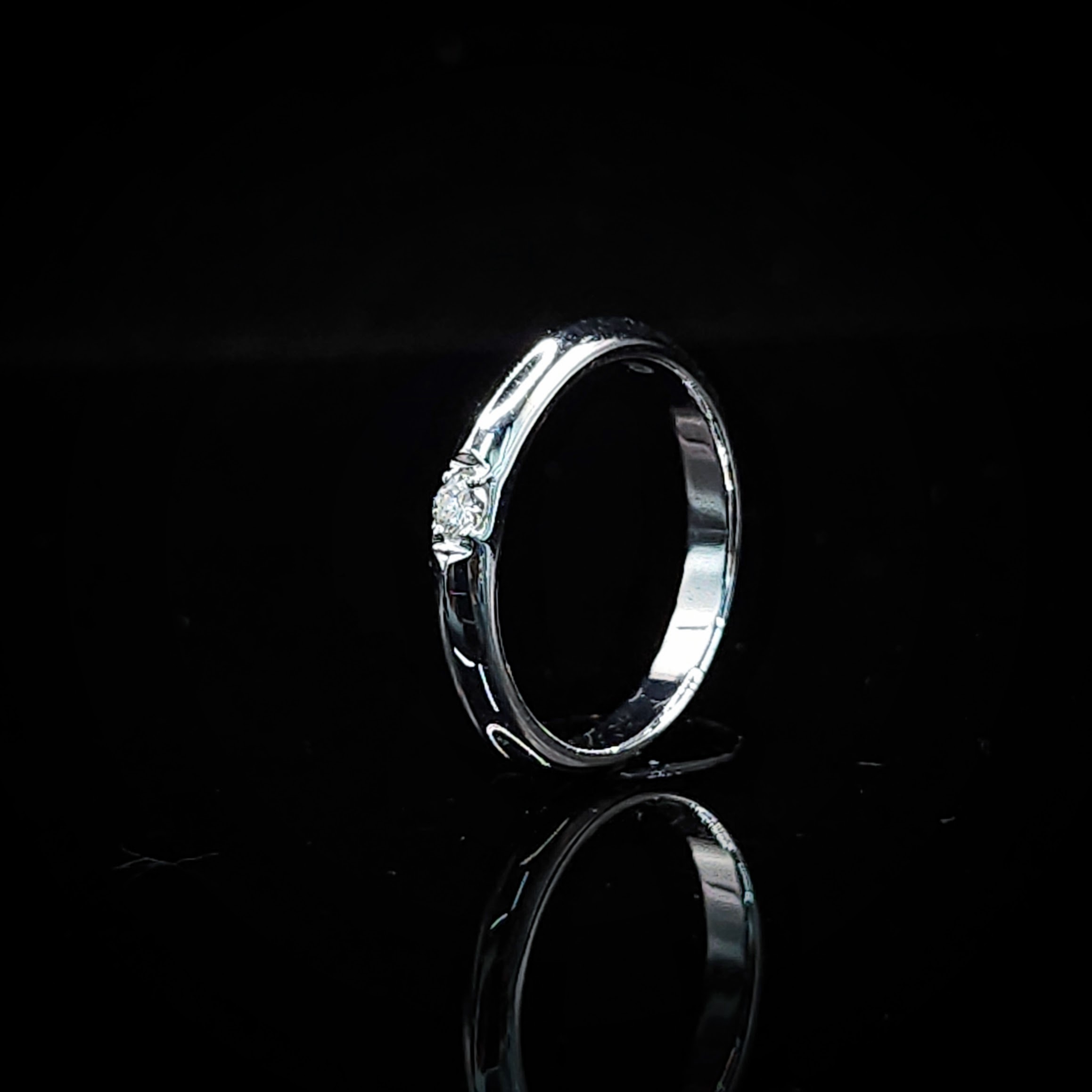 全新PT900鉑金【單粒10份鑽石】戒指