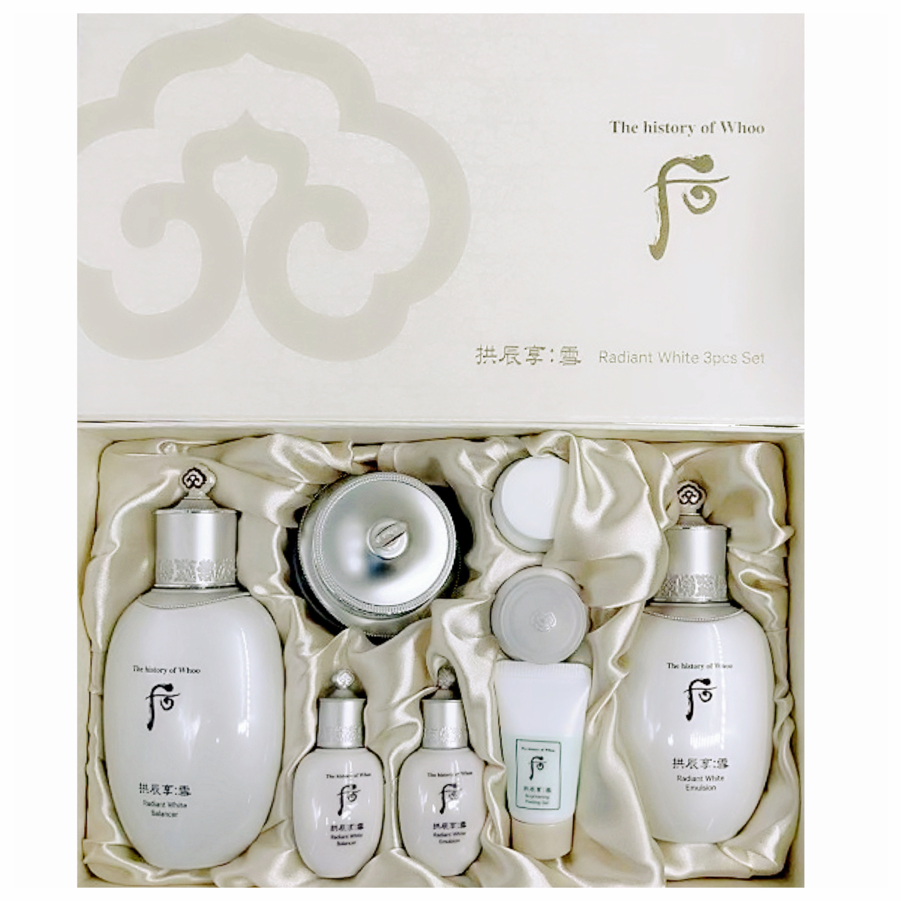 Whoo 后 拱辰享 雪 美白3件套裝 (G56)