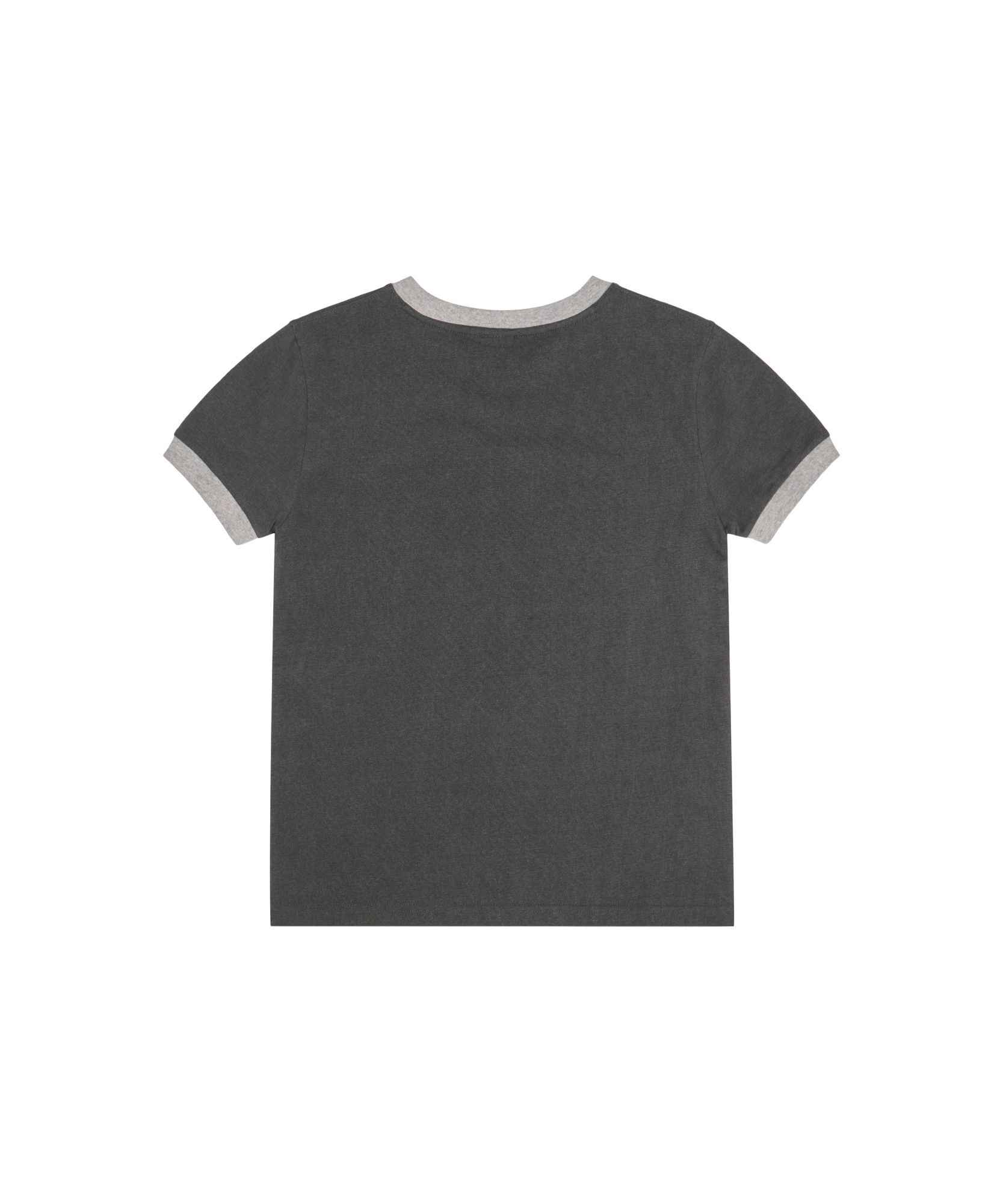 AAKAM Bad Horse 羅紋領短袖上衣 深灰 AK26TOP31DG