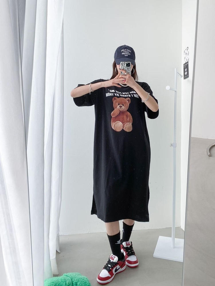 【現貨+預購】英字泰迪熊熊長洋『預購時間7-14天』