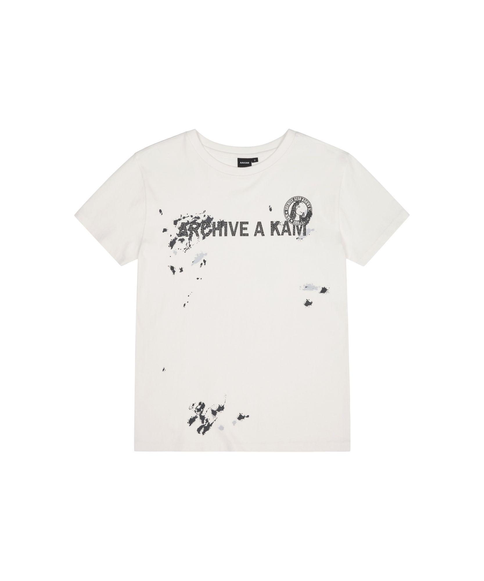 AAKAM 彩繪短版上衣 AK26TOP19WH