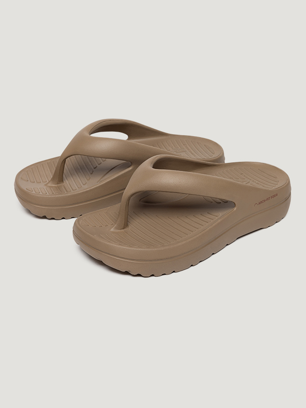 AKIII |Arch fit form flipflop - Desert taupe (8colors)