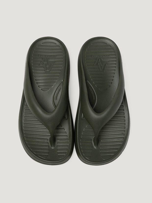 AKIII |Arch fit form flipflop - Midnight sage (8colors)