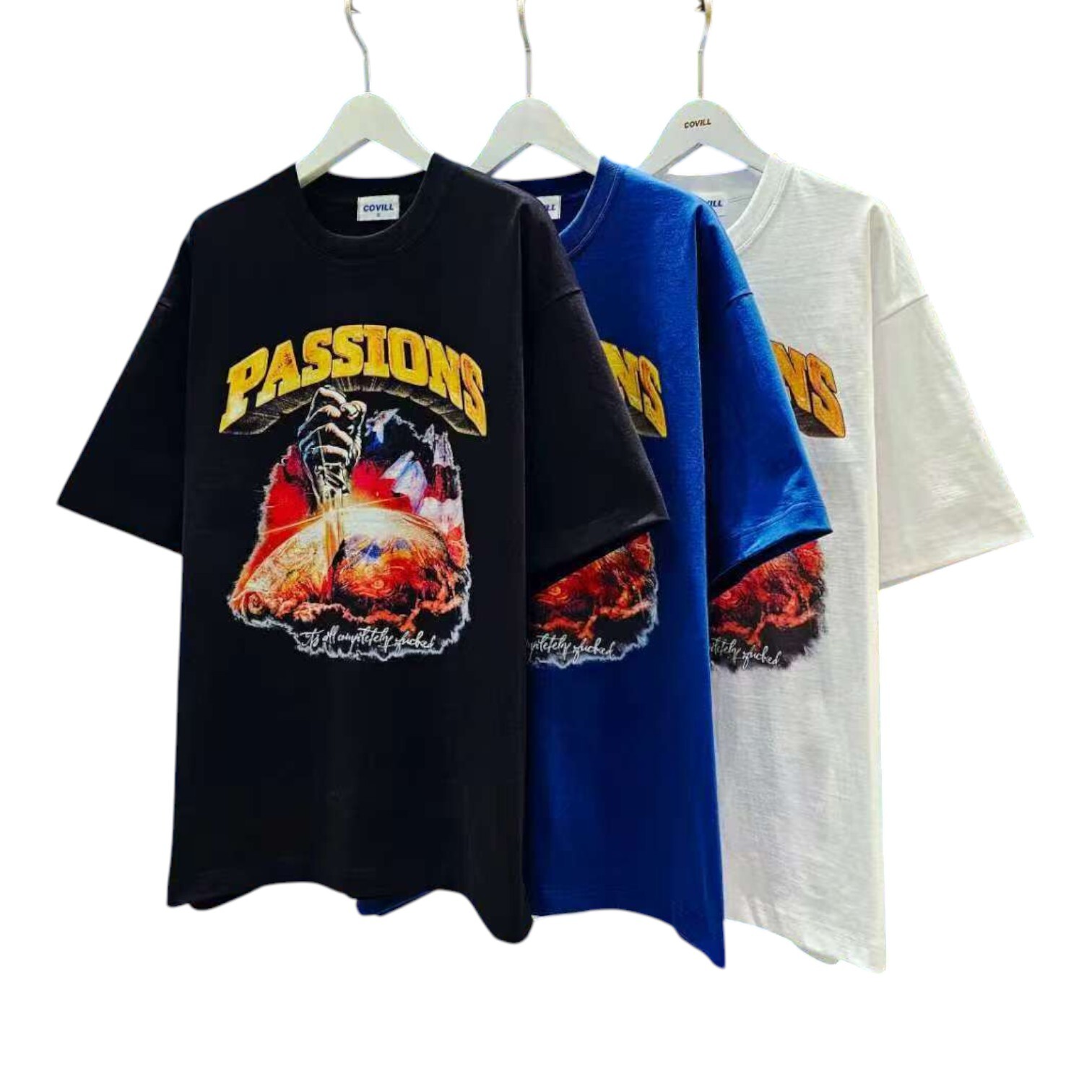 《K》CVL狂熱之劍重磅寬版短T