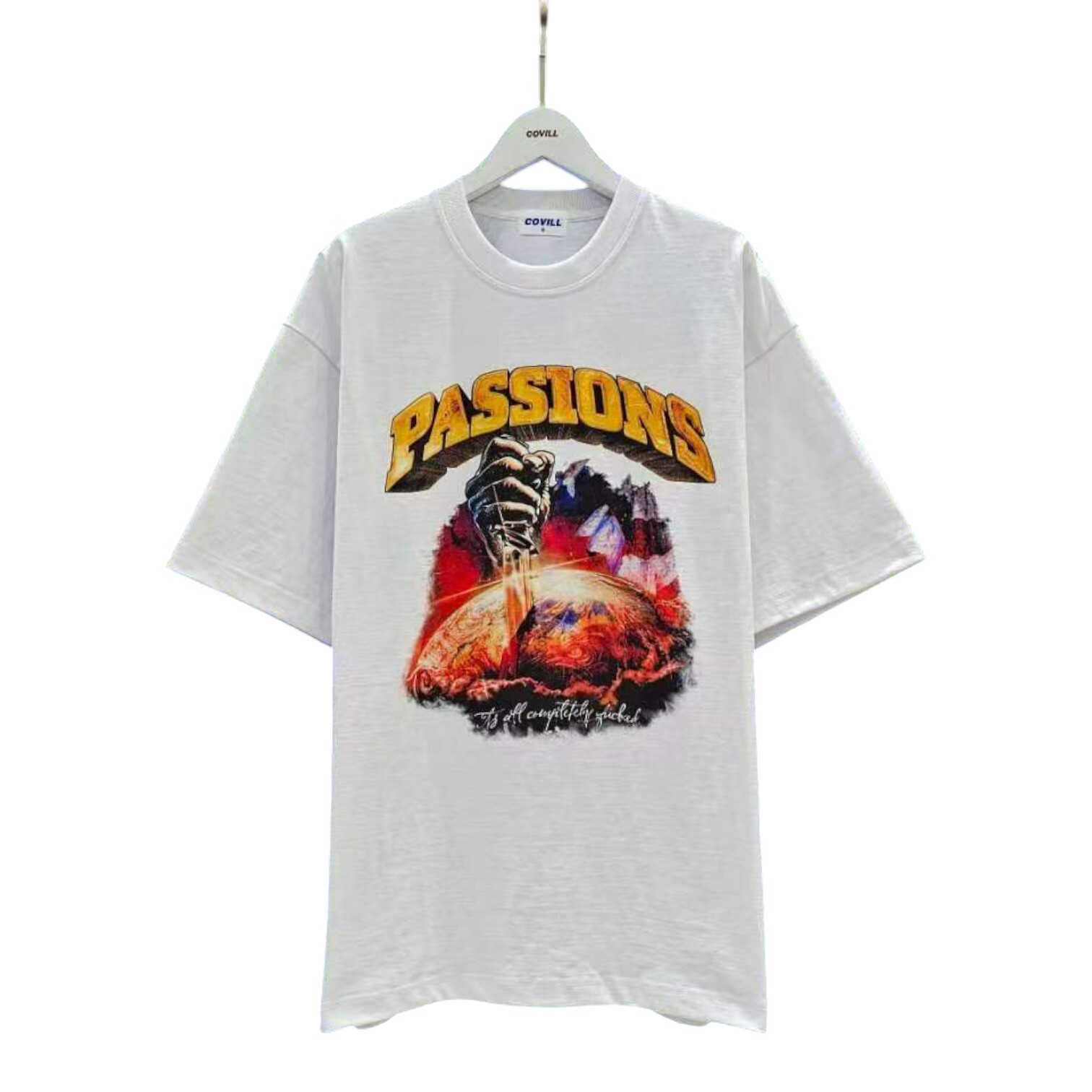 《K》CVL狂熱之劍重磅寬版短T