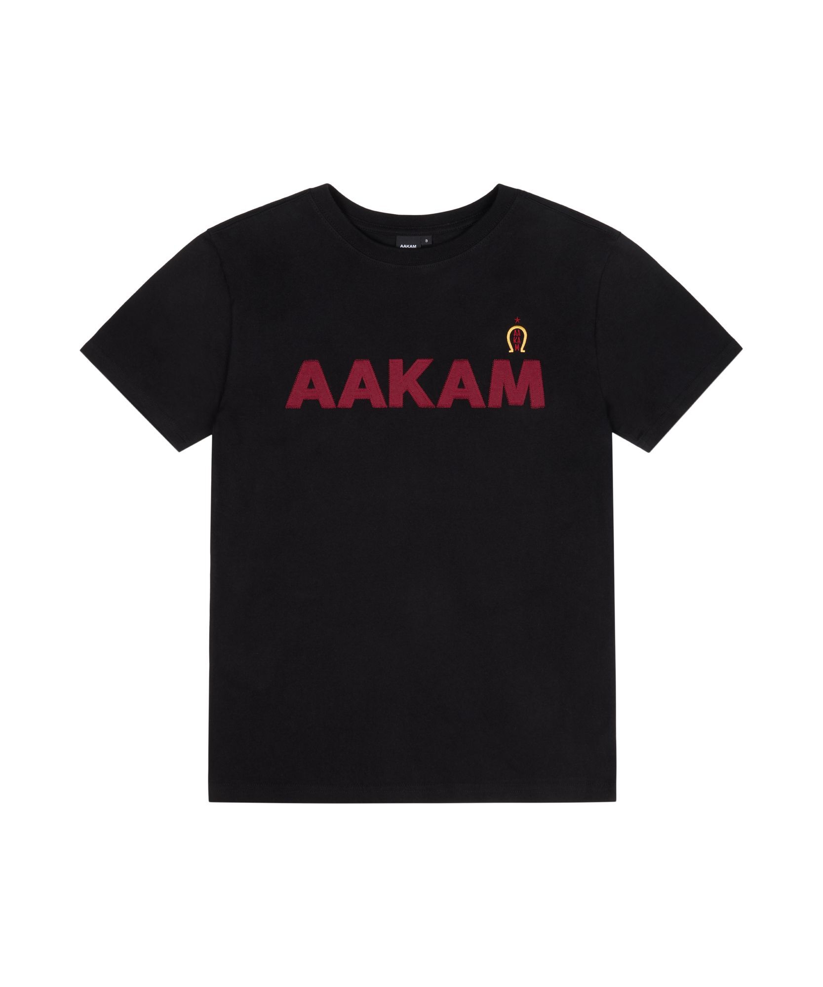 AAKAM AKM 馬印半截短袖上衣 AK26TOP33BK