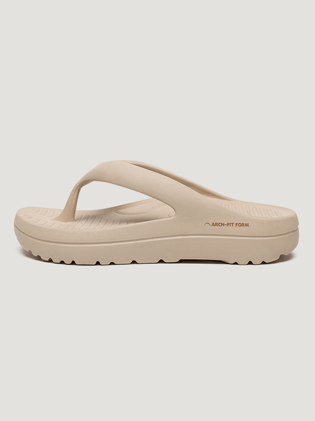 AKIII |Arch fit form flipflop - Sahara beige(8colors)