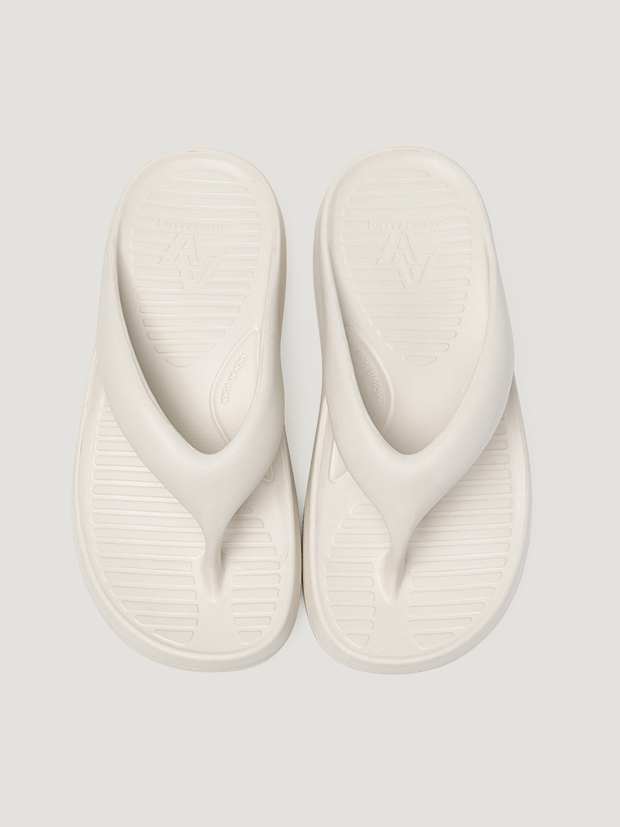 AKIII |Arch fit form flipflop - Cloud cream (8colors)
