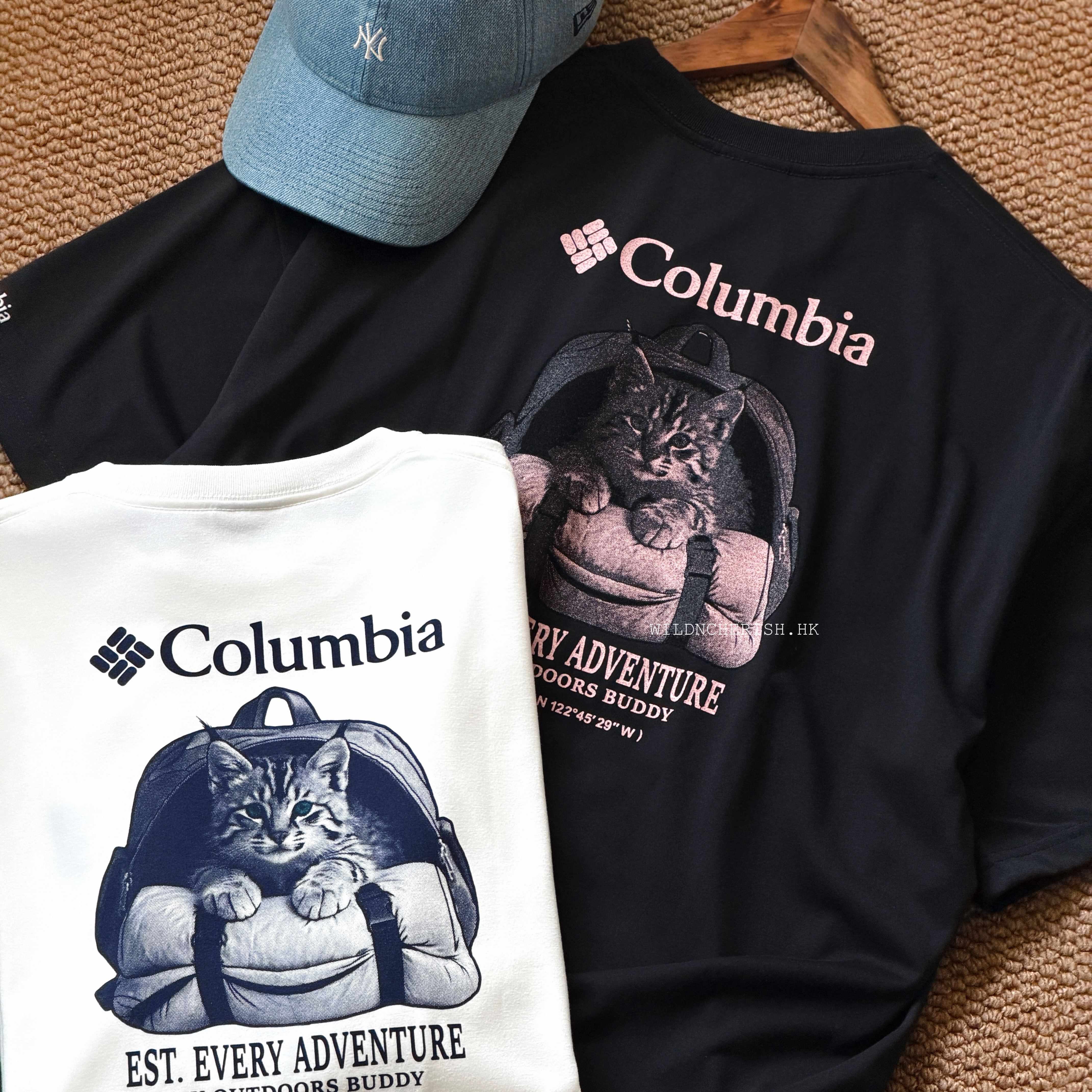 現貨 | Columbia Imperial Park Cat-Graphic Exclusive T-Shirt 日本別注 貓咪圖案