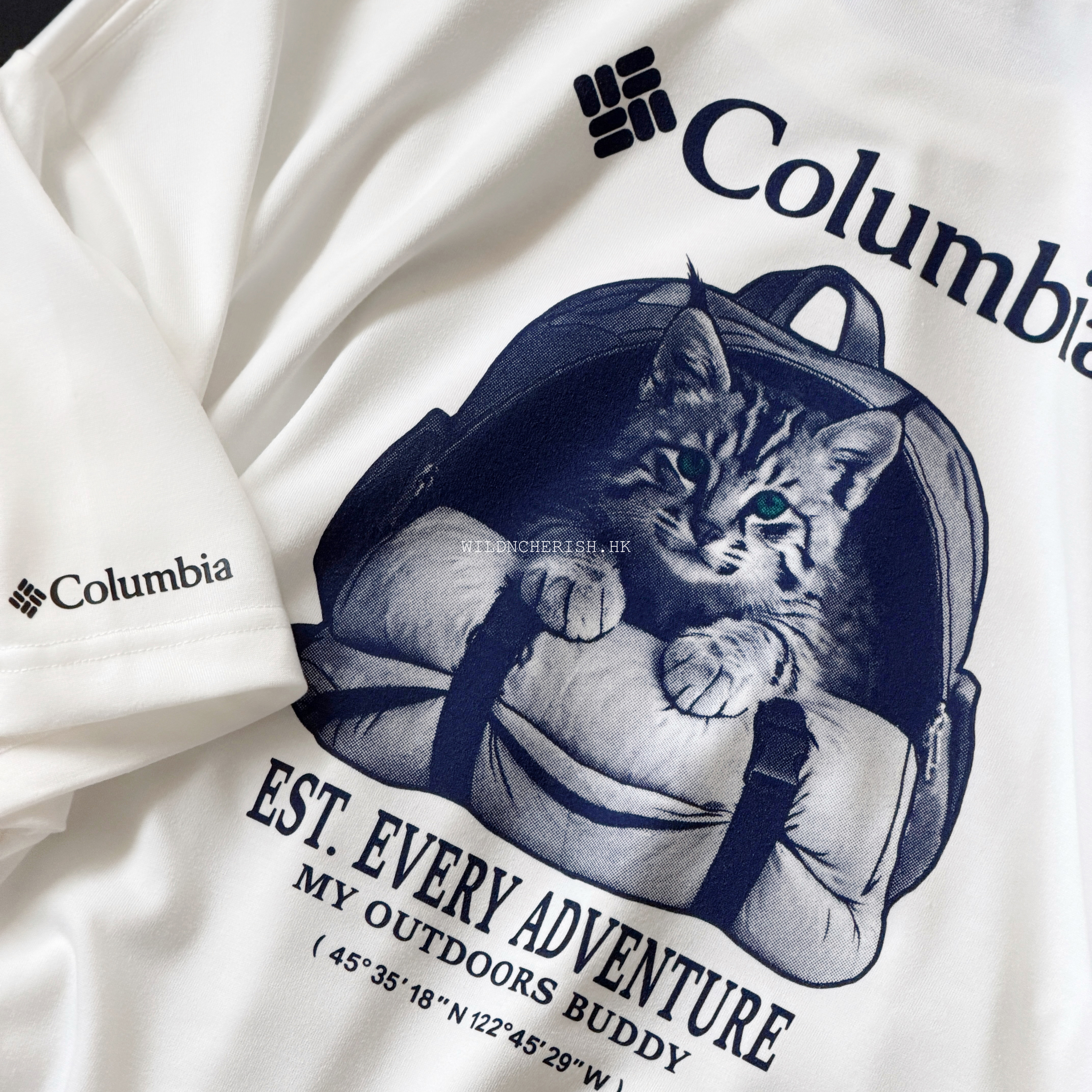 現貨 | Columbia Imperial Park Cat-Graphic Exclusive T-Shirt 日本別注 貓咪圖案