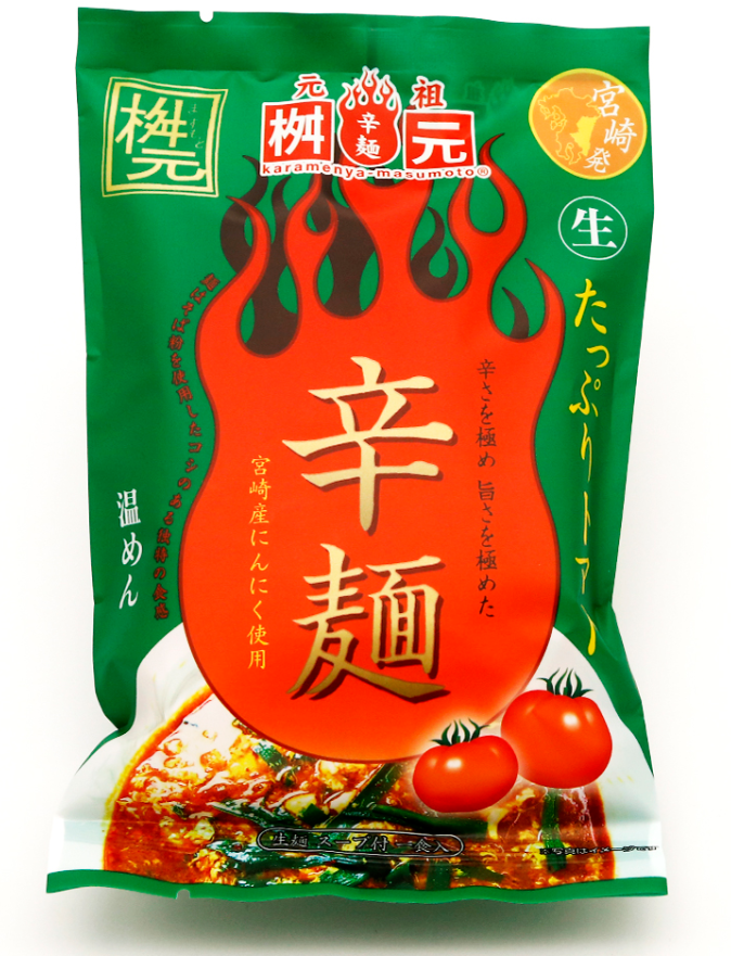 AB260422-G40-株式会社 TOMODY-LogStyle 元祖桝元 辣麵 滿滿番茄 綠-149g (EXP-2026.12)