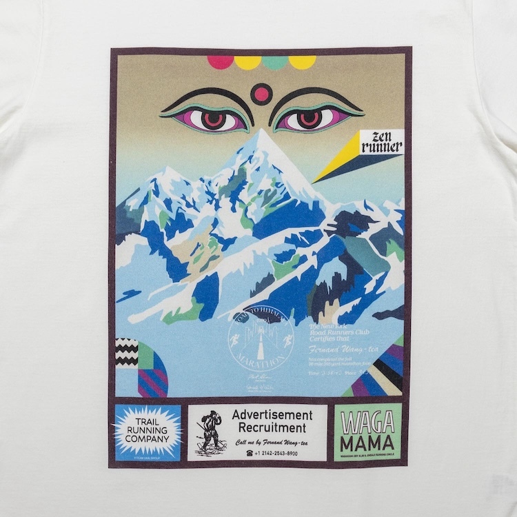 TACOMA FUJI RECORDS - Road to the Himalayan Race TEE
