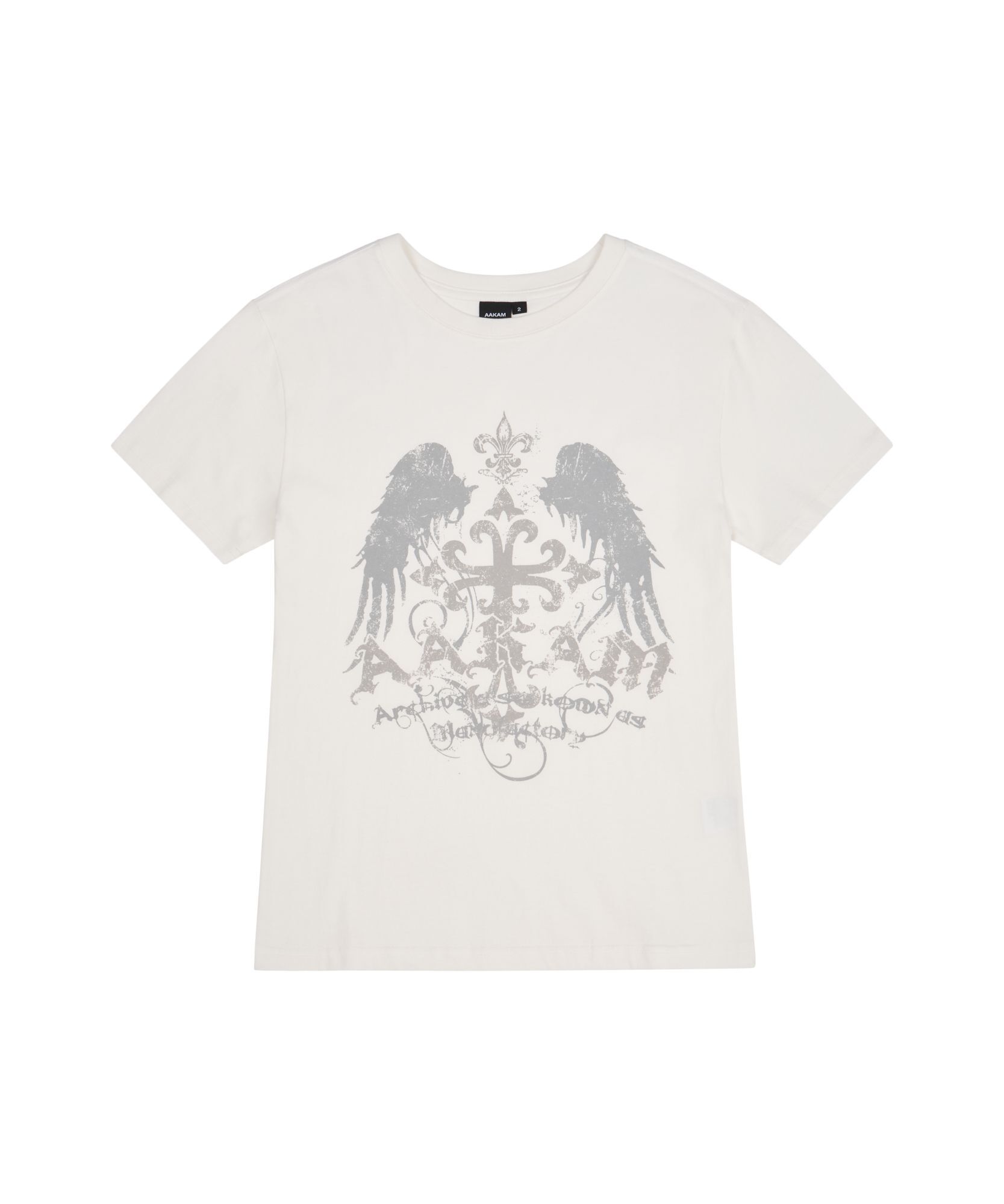 AAKAM 交叉剪裁短版上衣 AK26TOP32WH