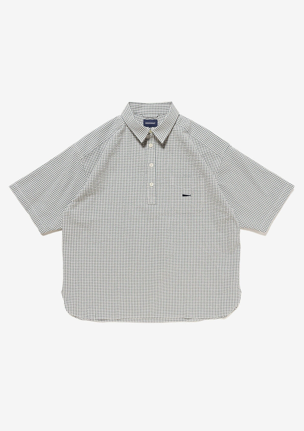 【DCDT】0423 發售 VOIL PULLOVER PLAID SS SHIRT