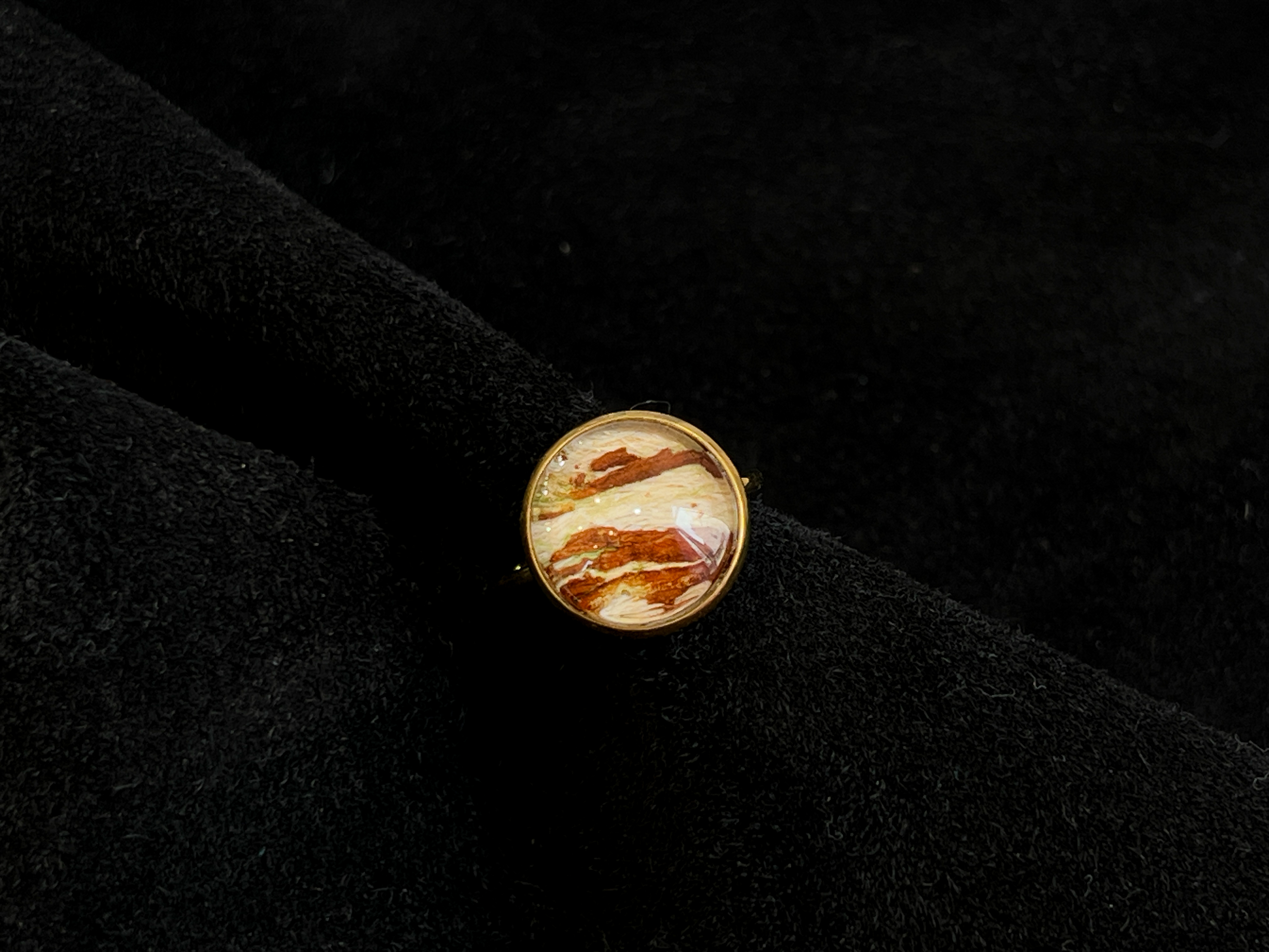 The Lovely Rings｜樹皮 不鏽鋼戒指
