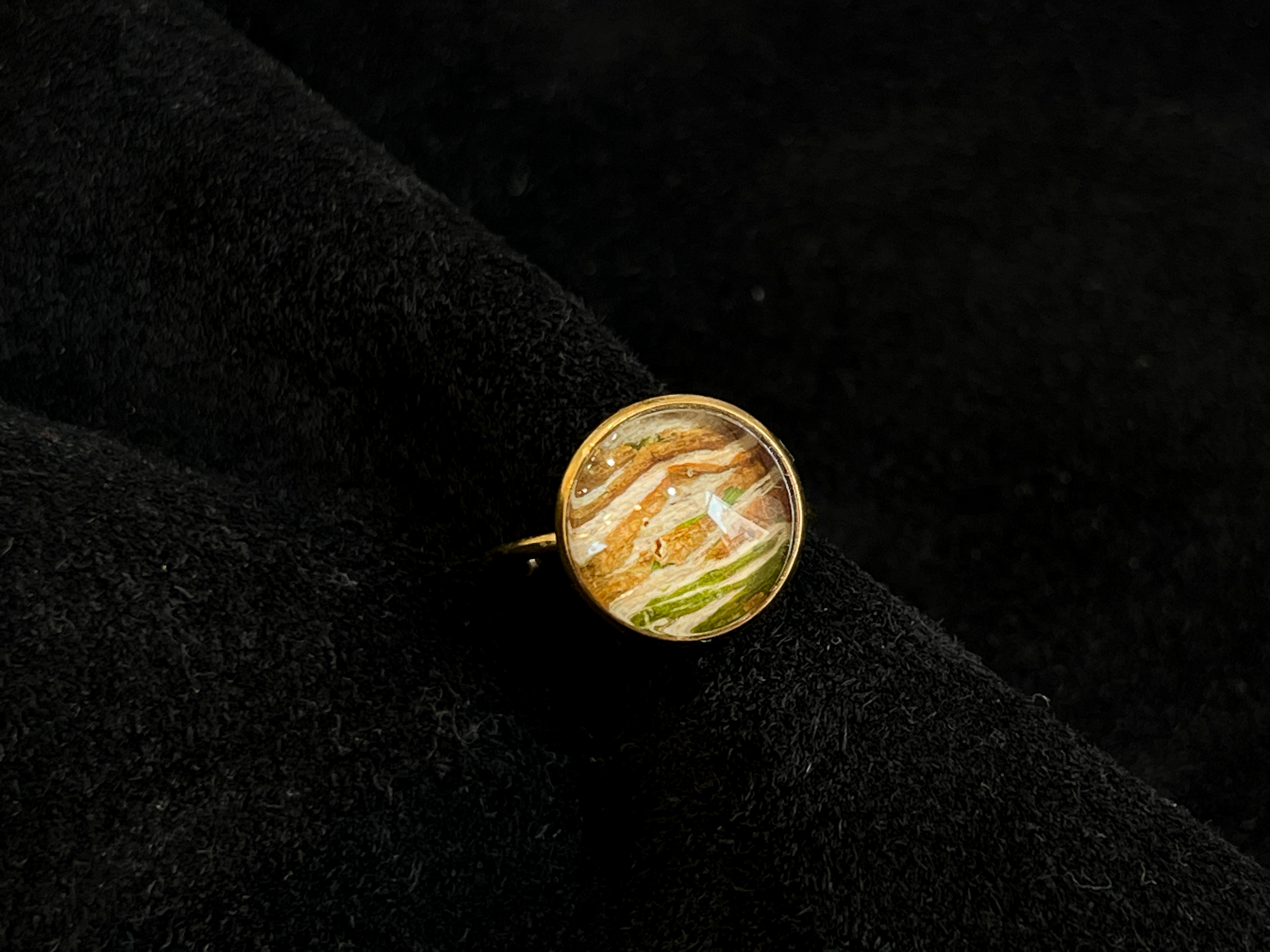 The Lovely Rings｜樹皮 不鏽鋼戒指