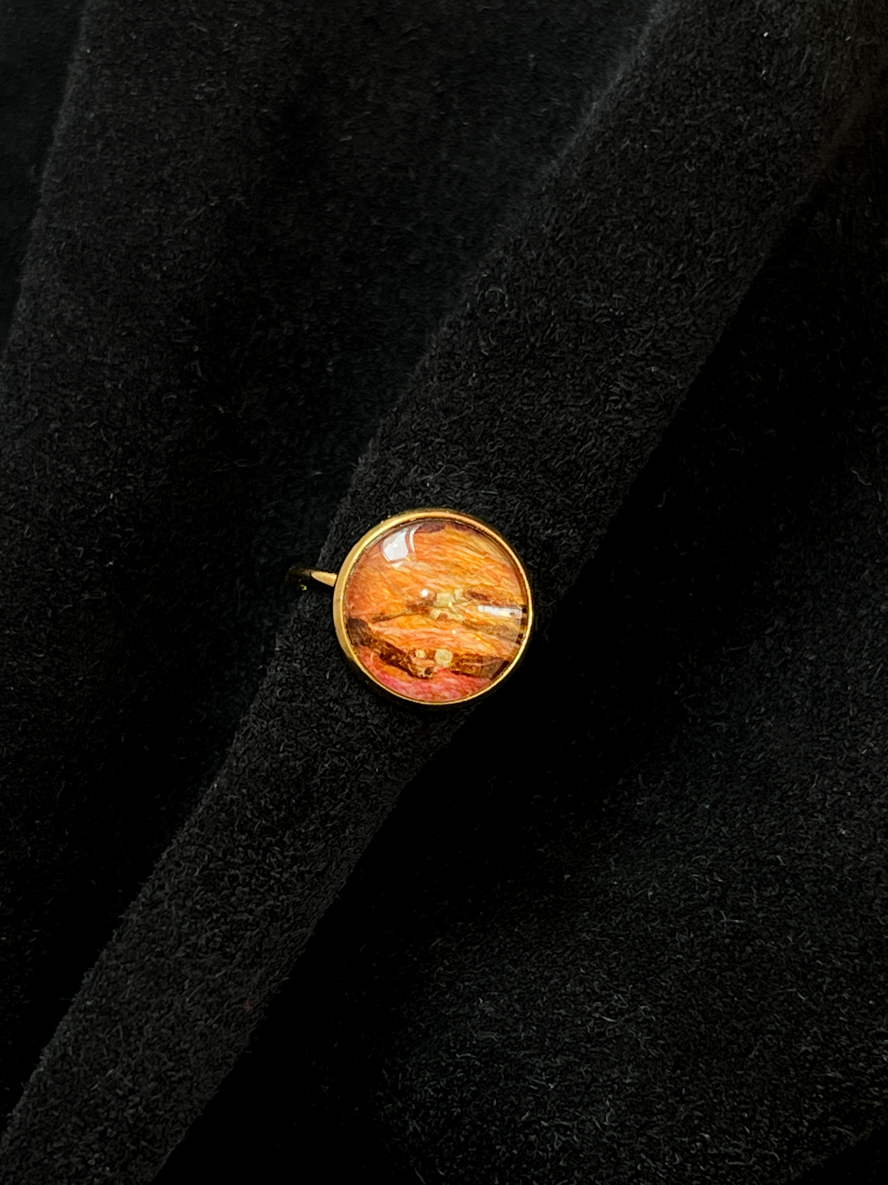 The Lovely Rings｜樹皮 不鏽鋼戒指