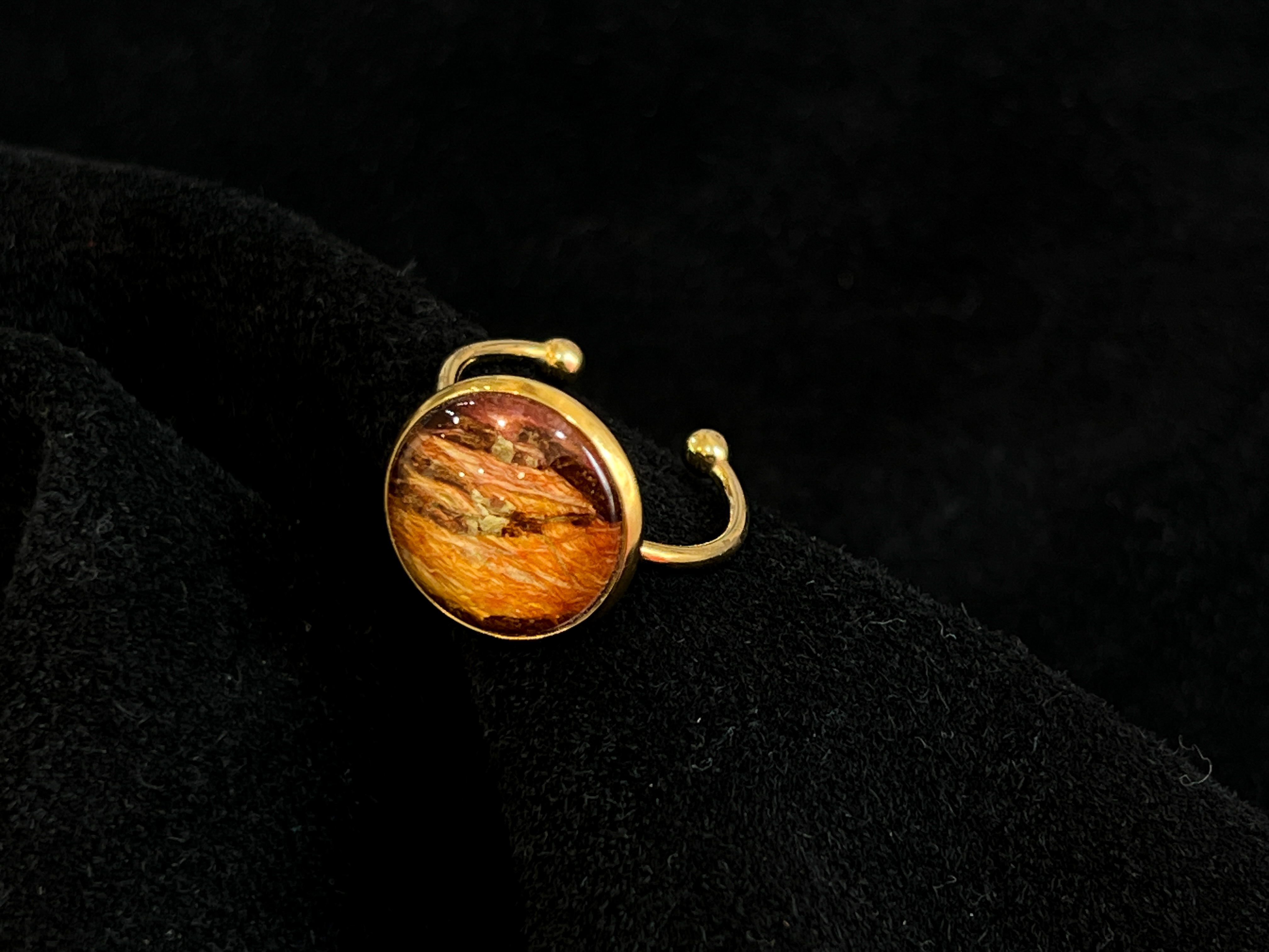 The Lovely Rings｜樹皮 不鏽鋼戒指