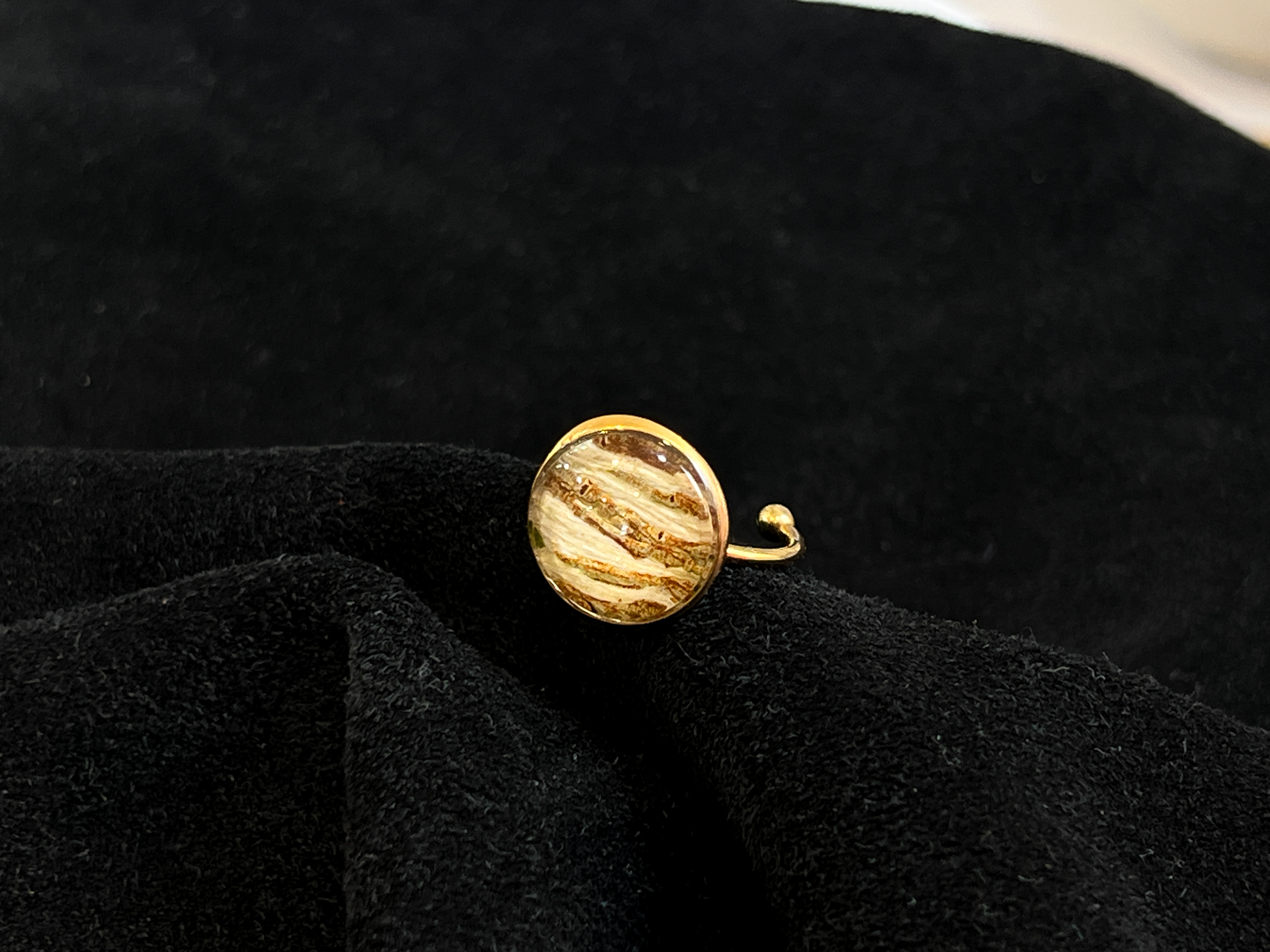 The Lovely Rings｜樹皮 不鏽鋼戒指