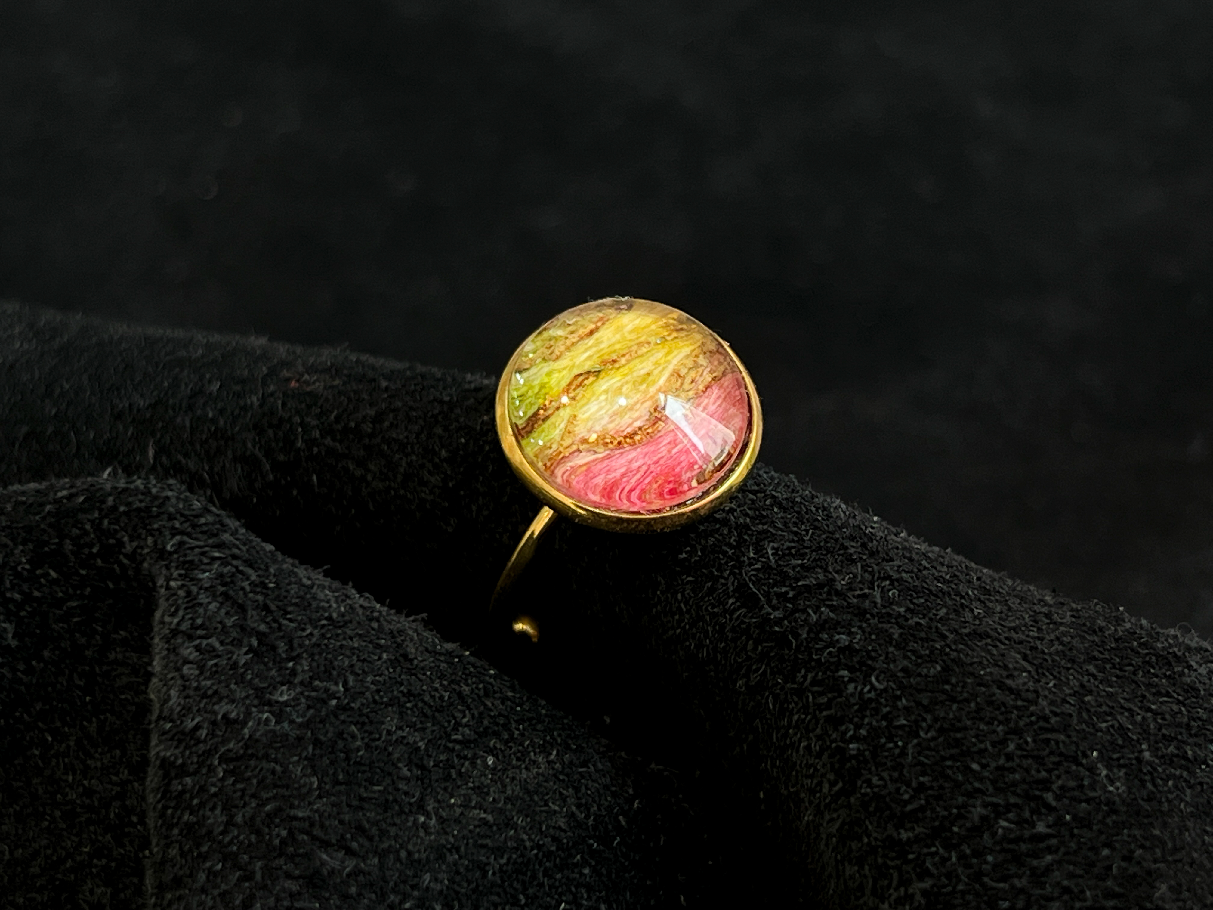 The Lovely Rings｜樹皮 不鏽鋼戒指